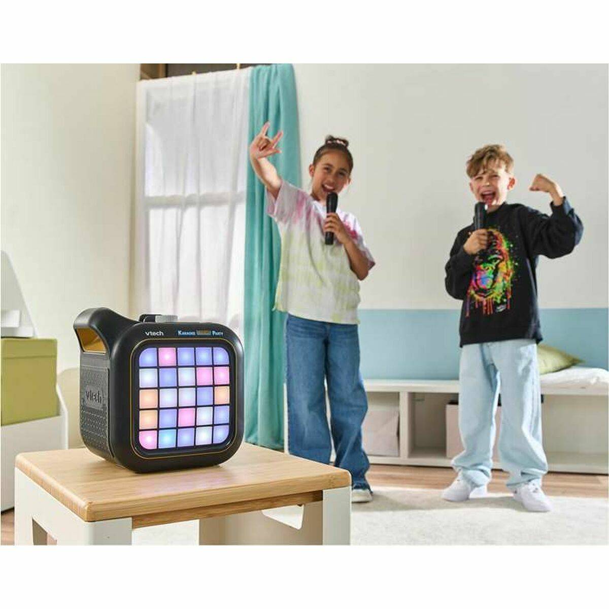 Altavoz Bluetooth con Micrófono Karaoke Vtech Duo Golden edition
