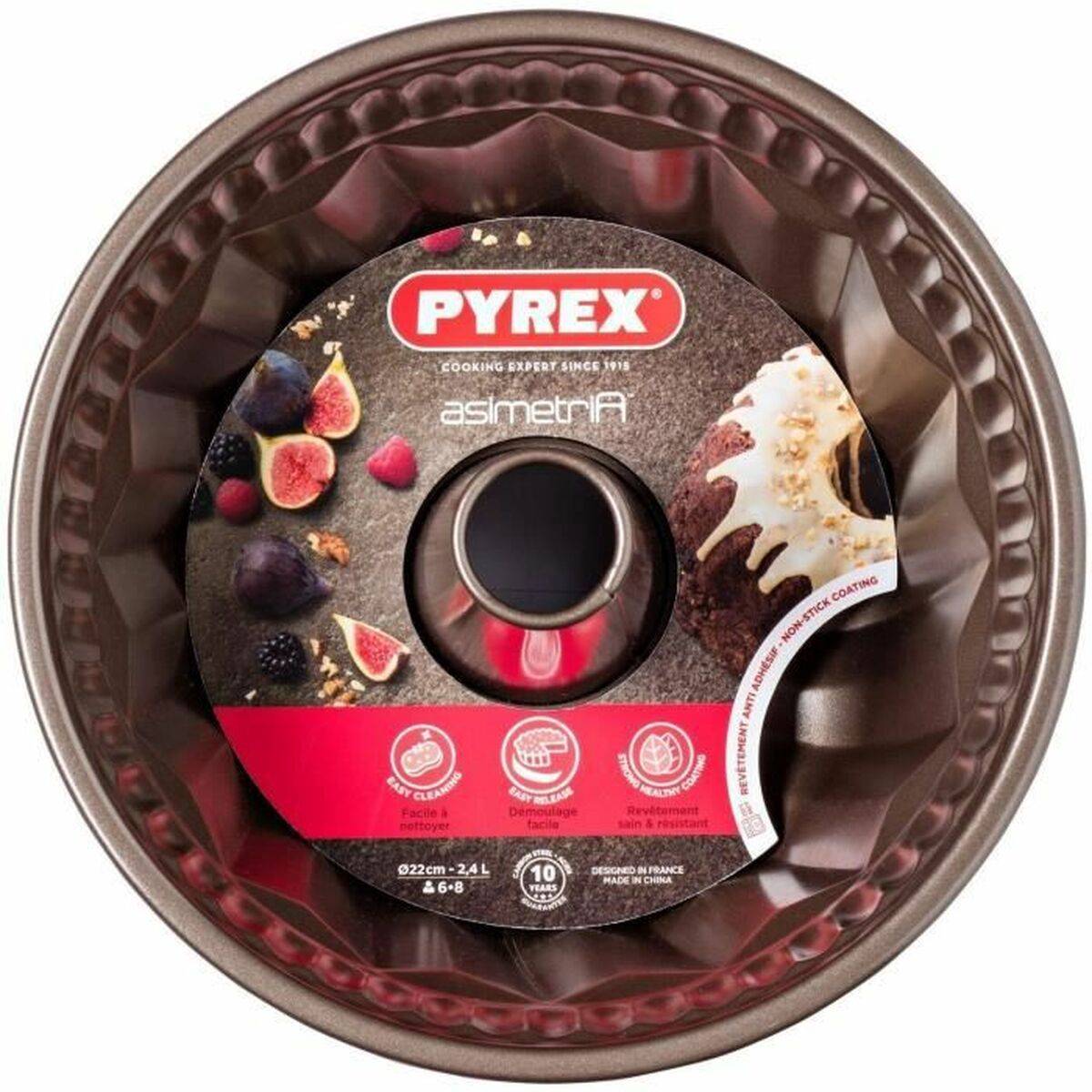 Molde para Repostería Pyrex Marrón Metal Aluminio