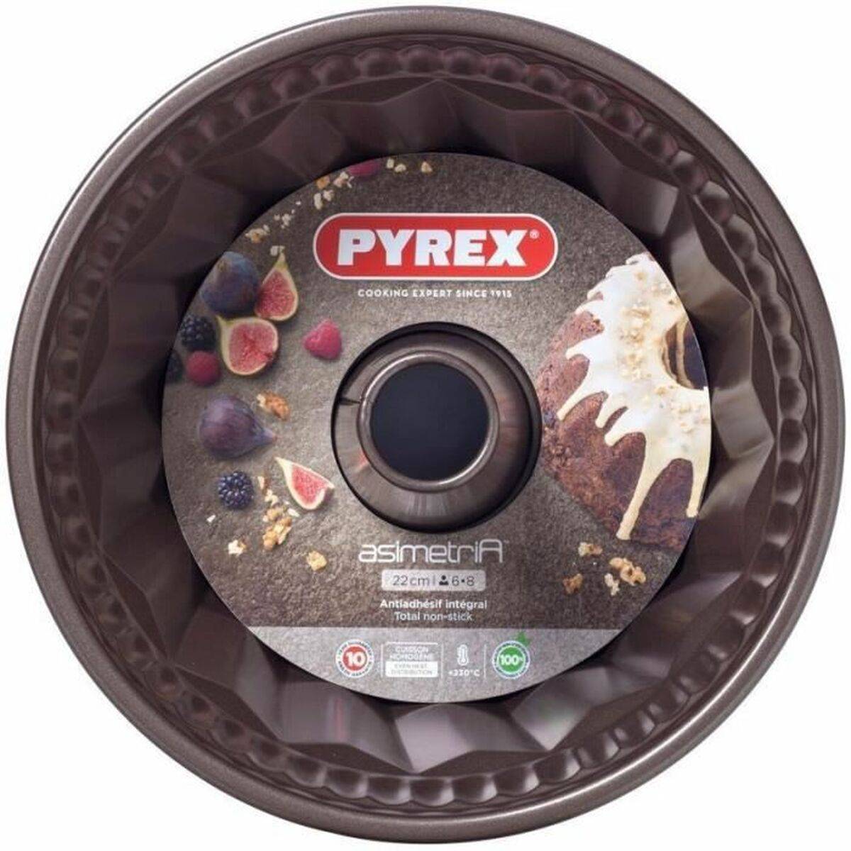 Molde para Repostería Pyrex Marrón Metal Aluminio