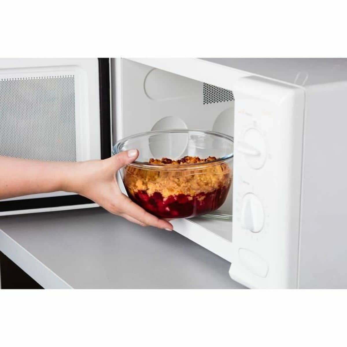 Set de Recipientes de Cocina Herméticos Apilables Pyrex Azul 0,7 L 3 Piezas