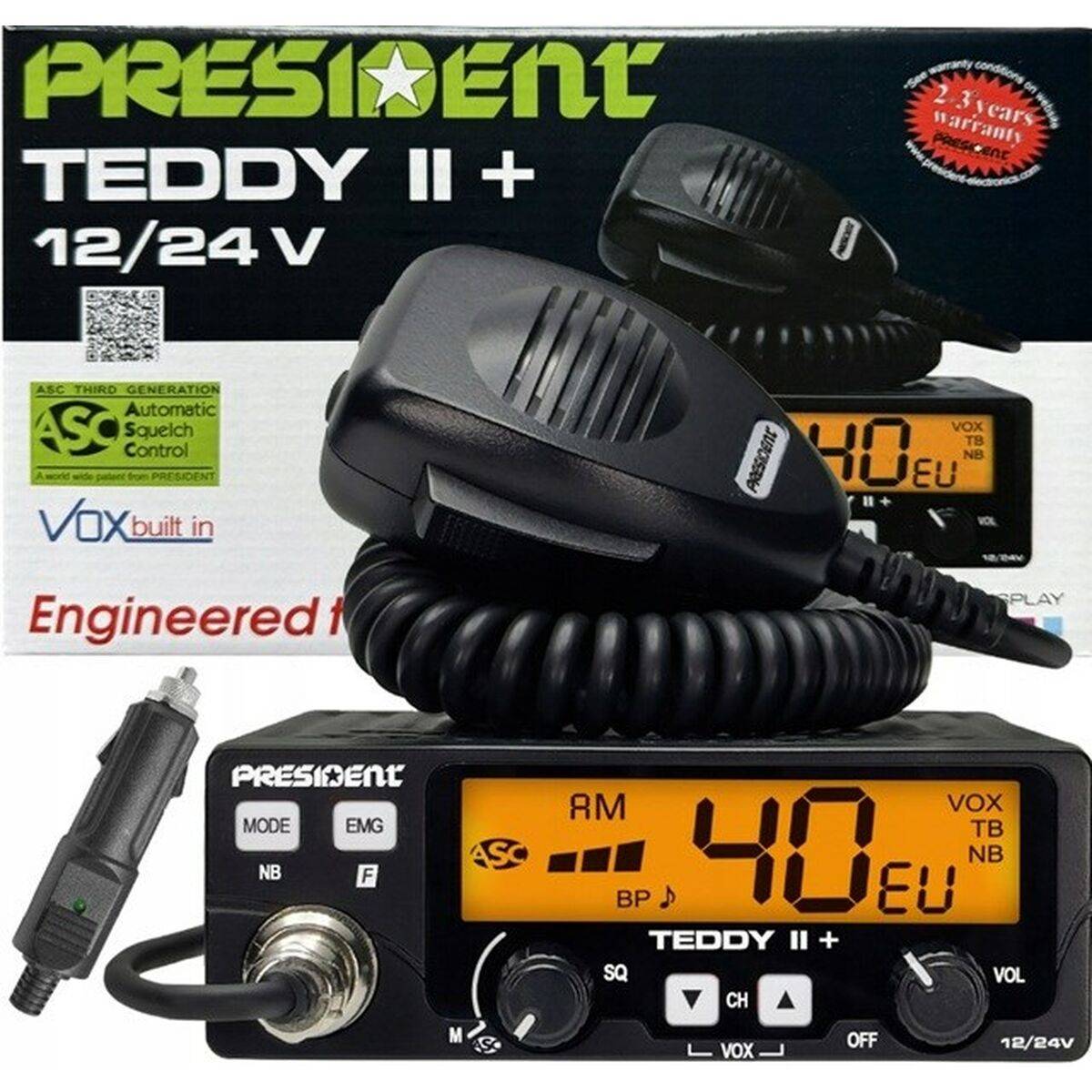 Radio President Teddy II+