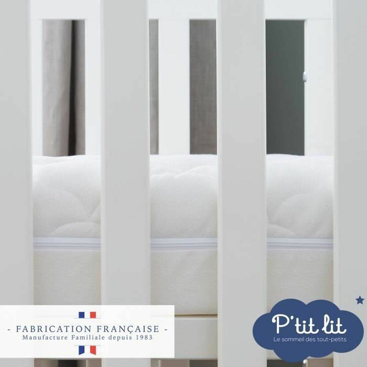 Colchón para cuna P'TIT LIT 120 x 60 cm