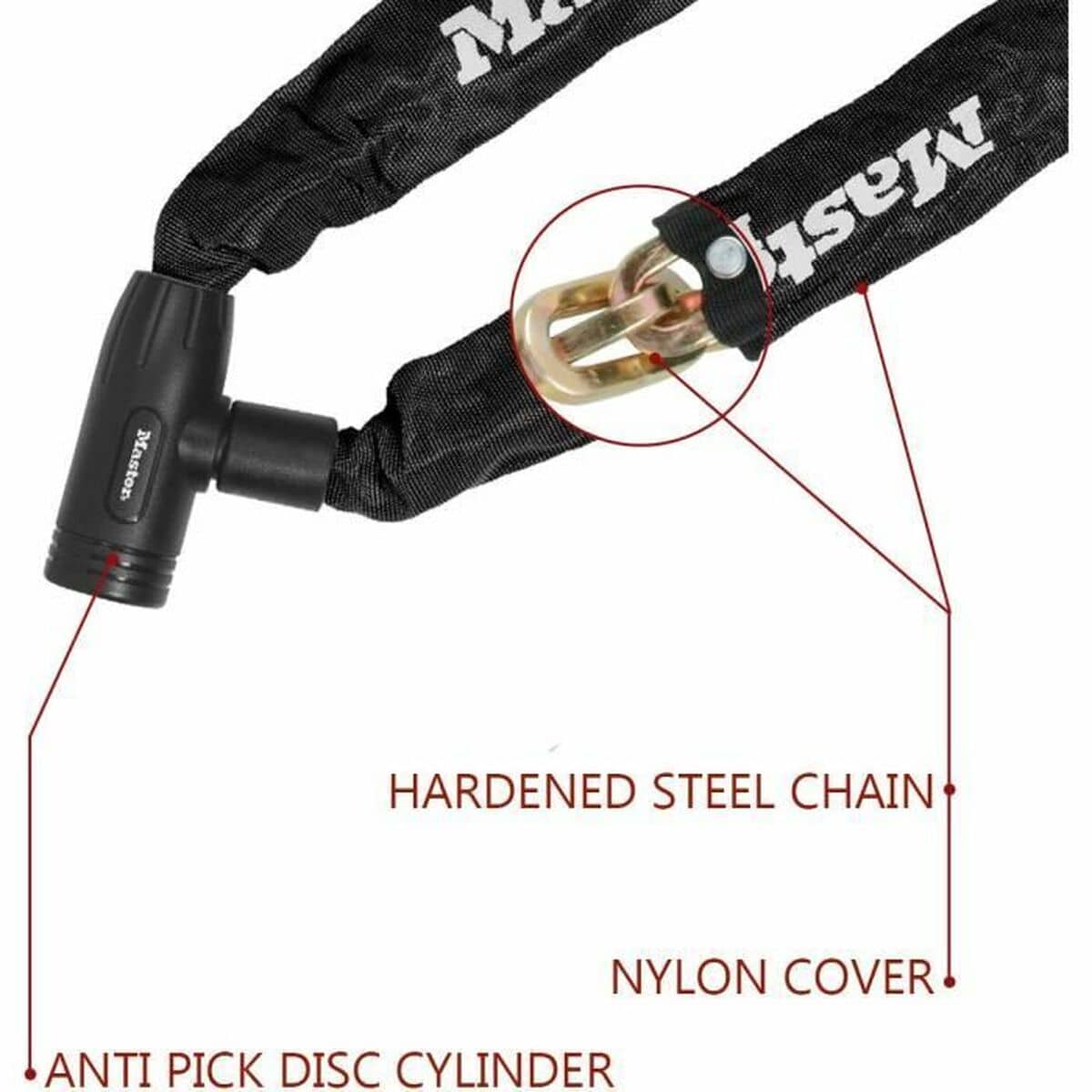 Candado de llave Master Lock
