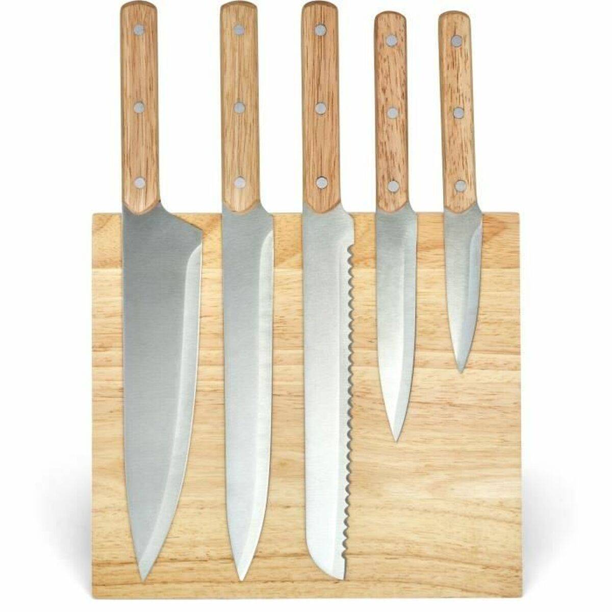 Set de Cuchillos Livoo Acero Acero Inoxidable (5 Unidades)