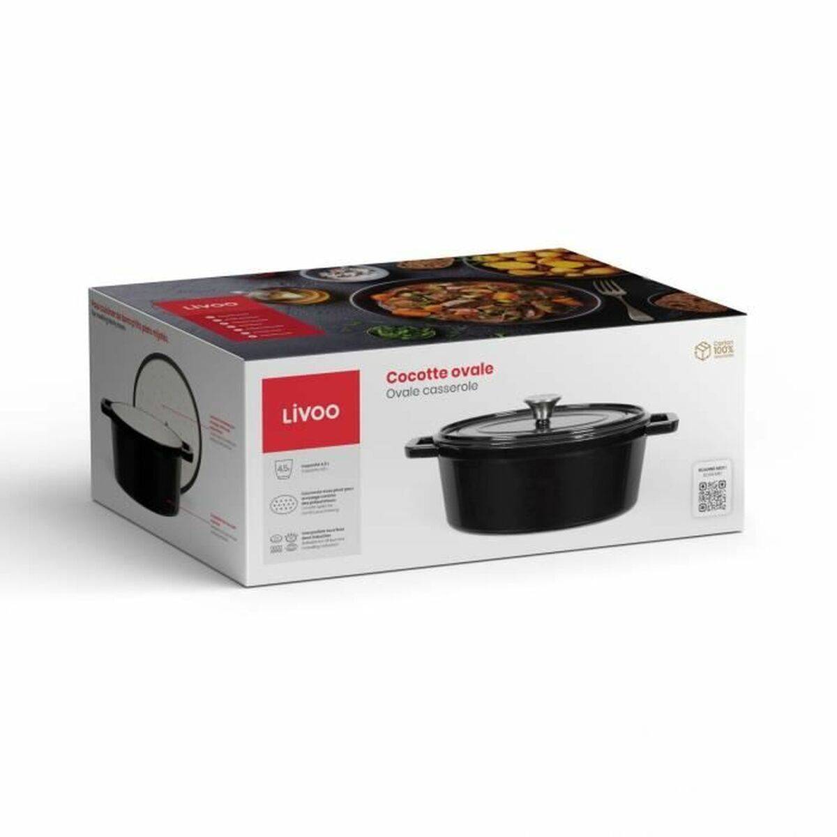 Cacerola Con Tapa Livoo