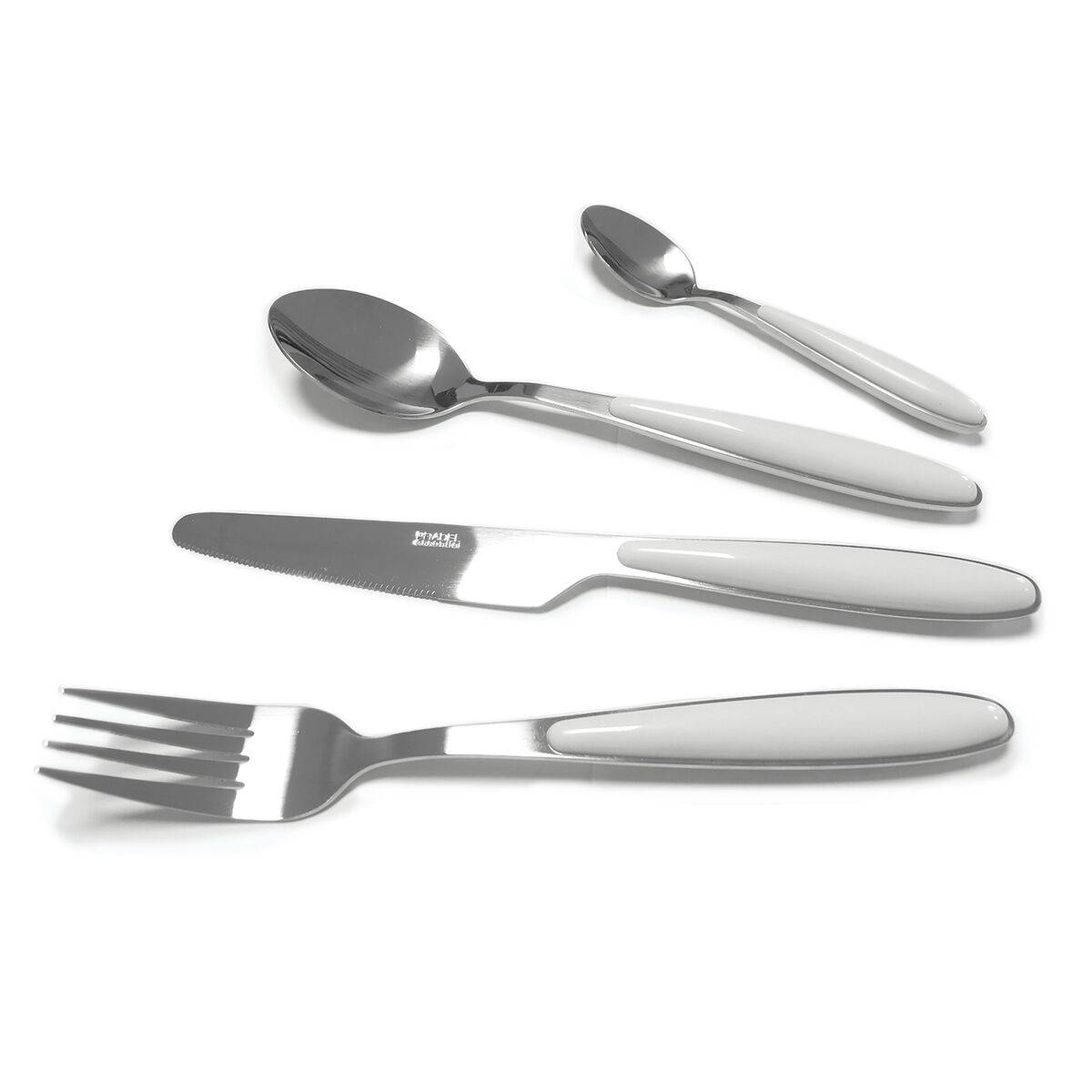 Cubertería Pradel essentiel Colorfull Blanco Metal 20 Piezas
