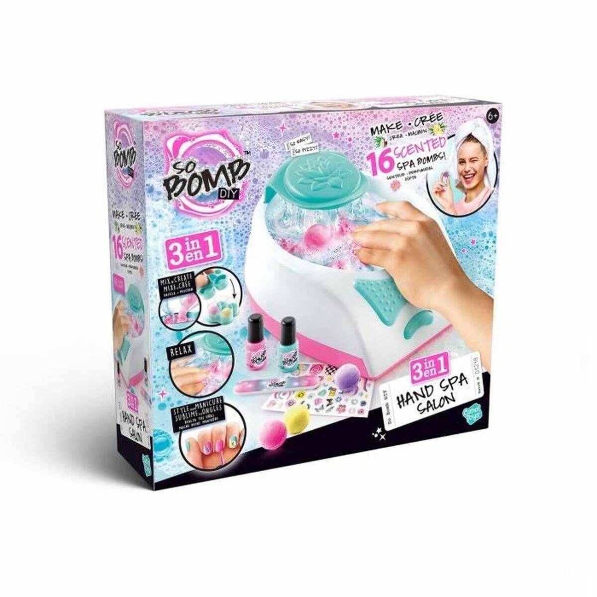 Set de Belleza Canal Toys Hand Spa Salon Multicolor
