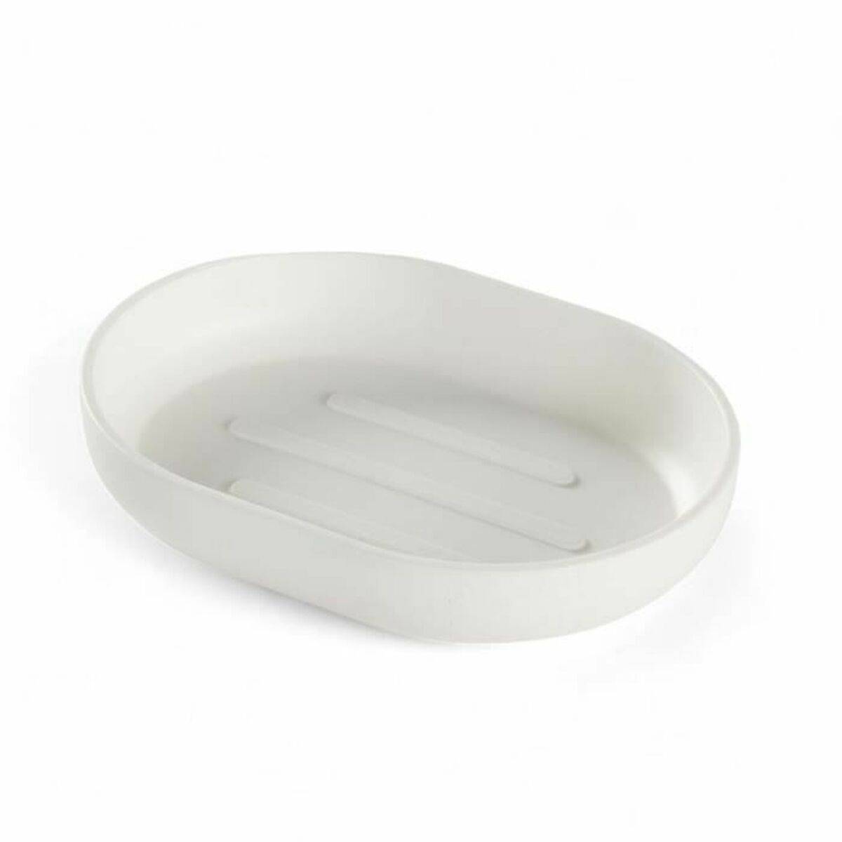Set de Baño TODAY HOY Blanco Plástico Moderno 4 Piezas (4 Unidades)
