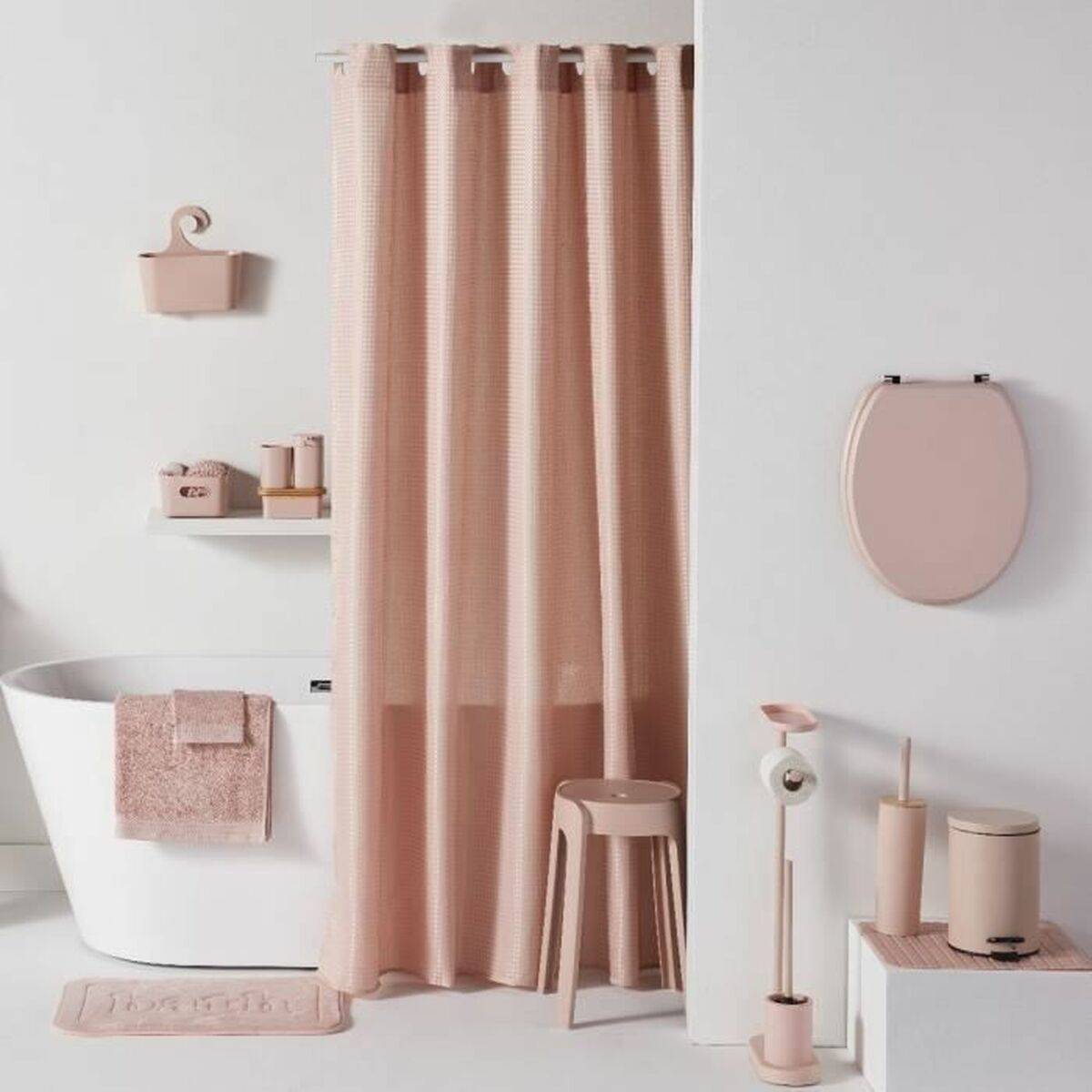 Set de Baño TODAY HOY Rosa Plástico Moderno (5 Unidades)