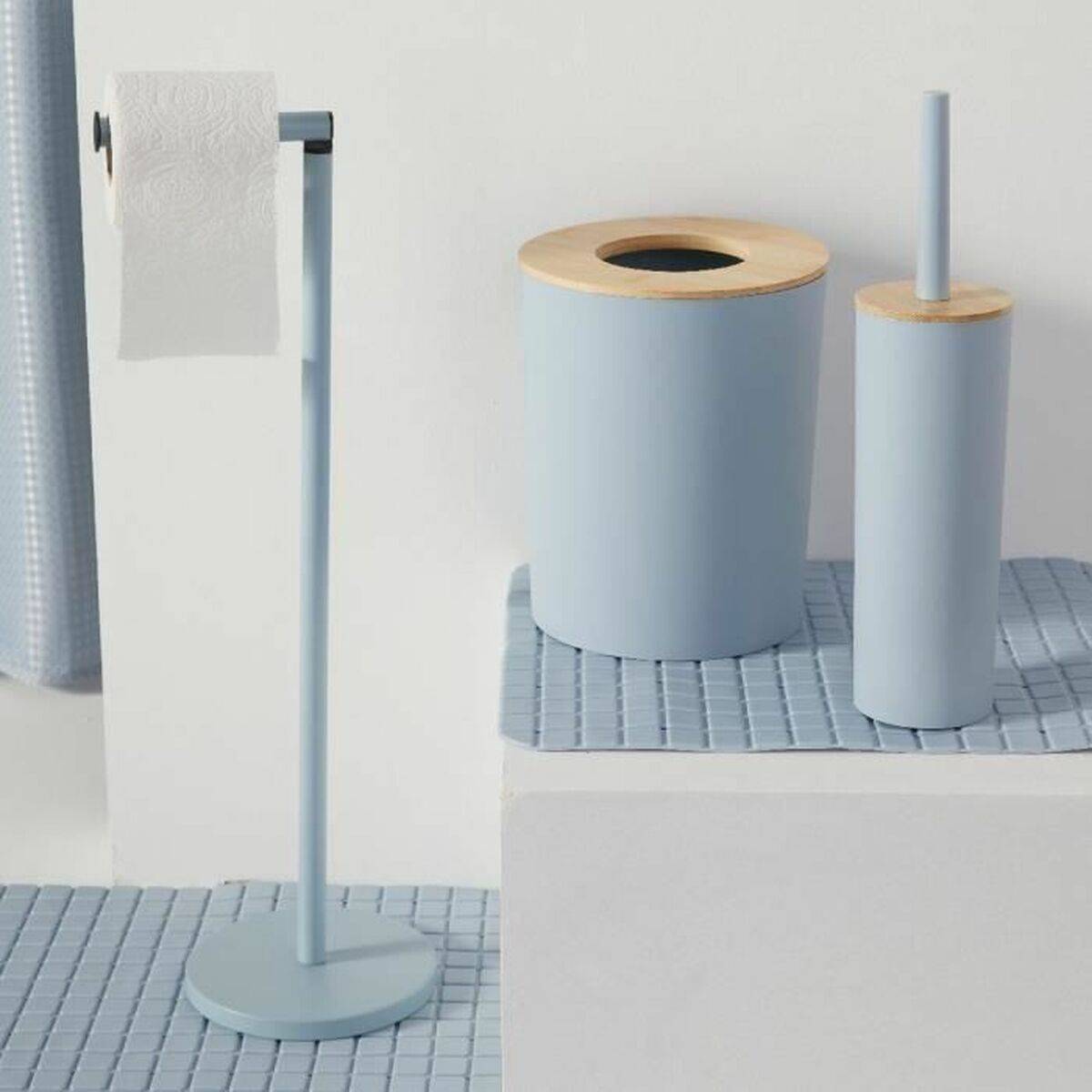 Alfombrilla Antideslizante para Ducha TODAY HOY - UTILITY 50 x 50 cm Azul PVC
