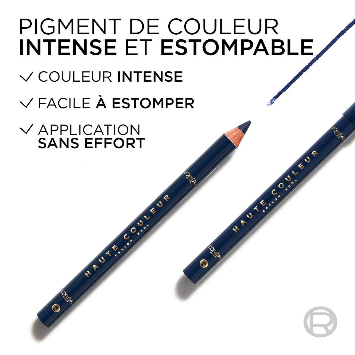 Lápiz de Ojos L'Oreal Make Up HAUTE COULEUR (1 unidad)