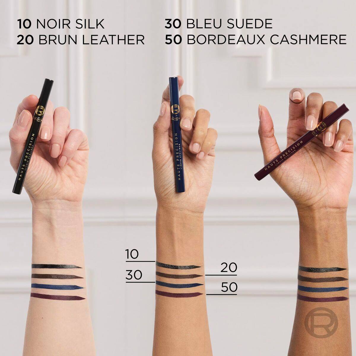 Delineador de ojos L'Oreal Make Up HAUTE PRECISION Negro (1 unidad)