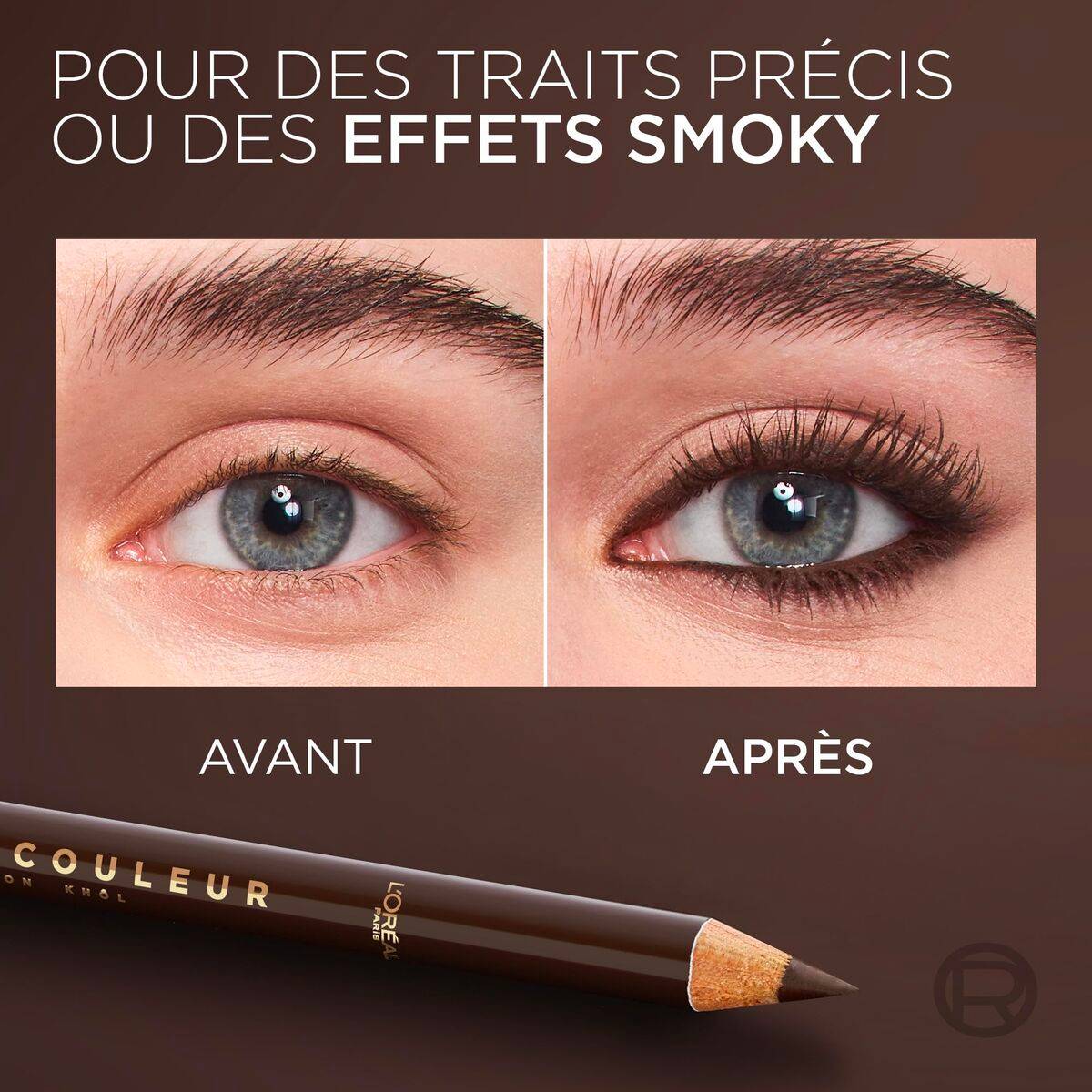 Lápiz de Ojos L'Oreal Make Up HAUTE COULEUR (1 unidad)