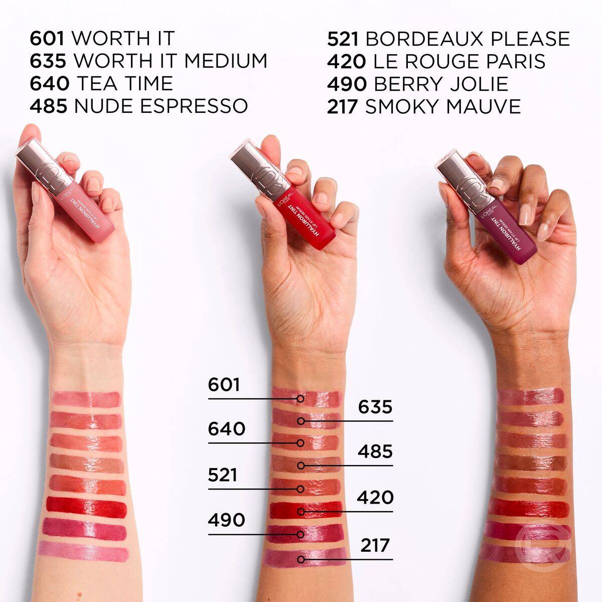 Pintalabios L'Oreal Make Up HYALURON TINT (1 unidad)