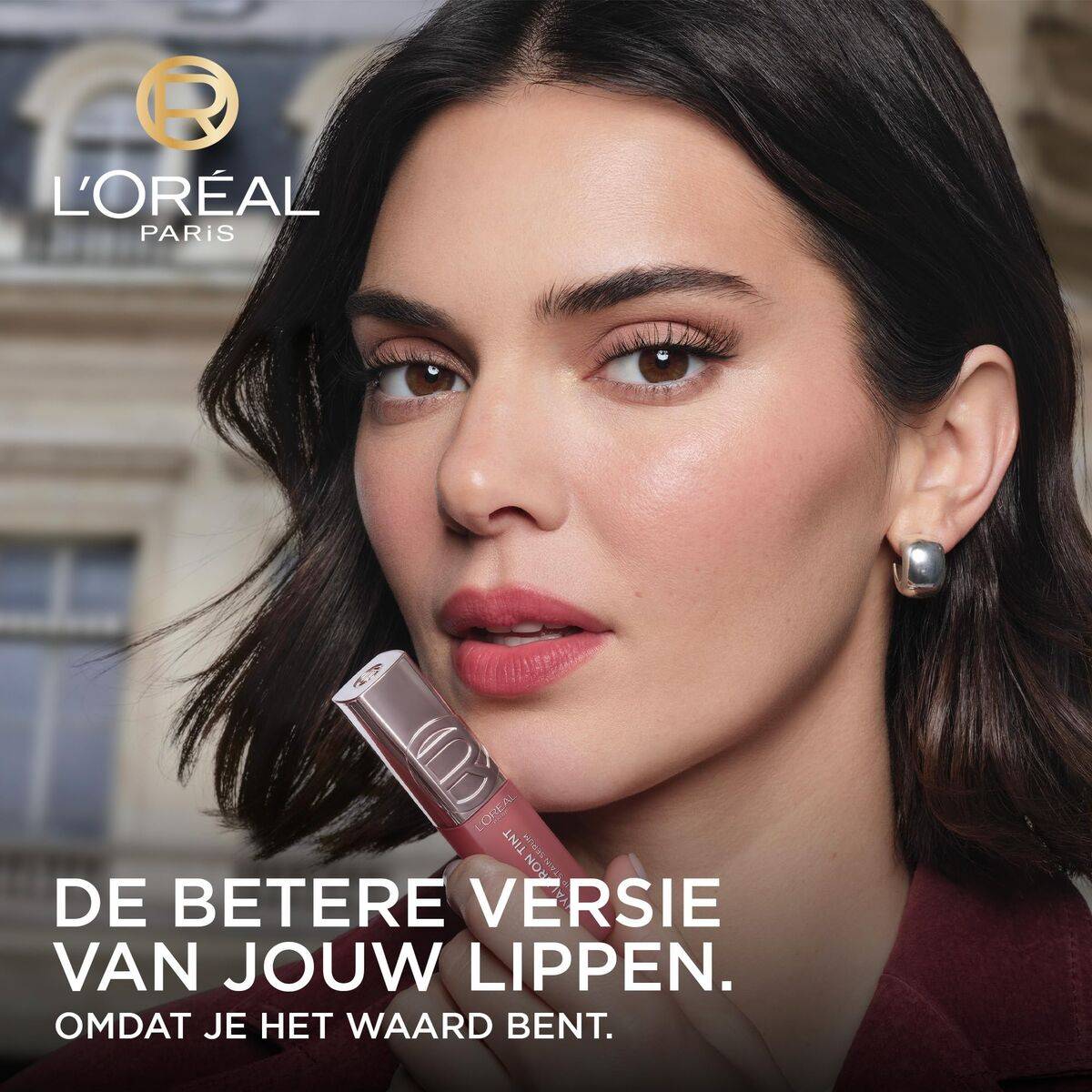 Pintalabios L'Oreal Make Up HYALURON TINT Naranja (1 unidad)