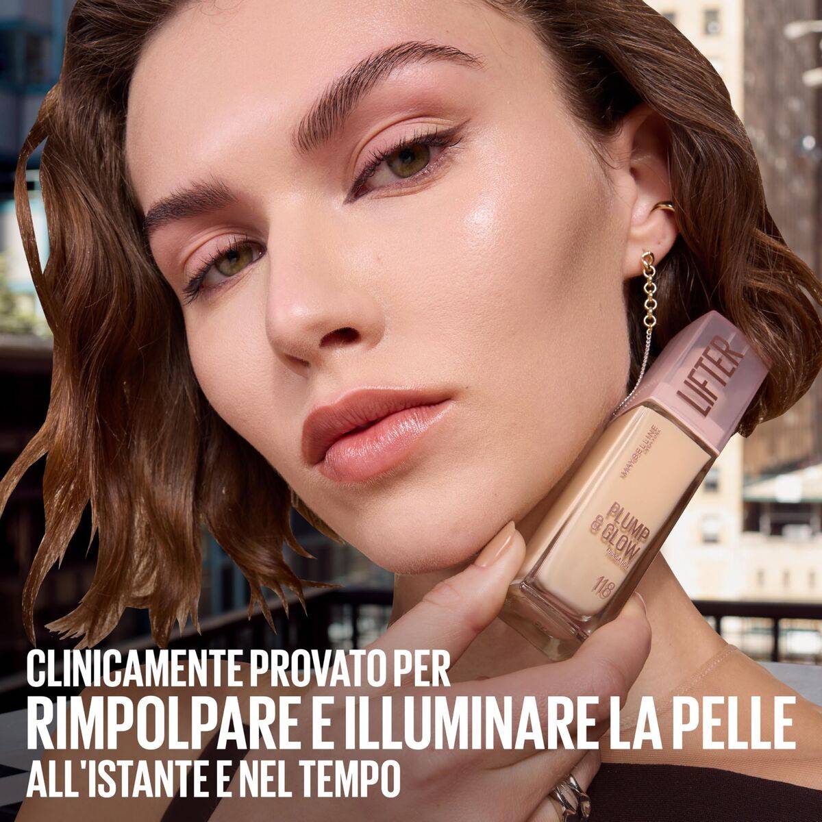 Base de Maquillaje Cremosa Maybelline LIFTER Nº 114 30 ml