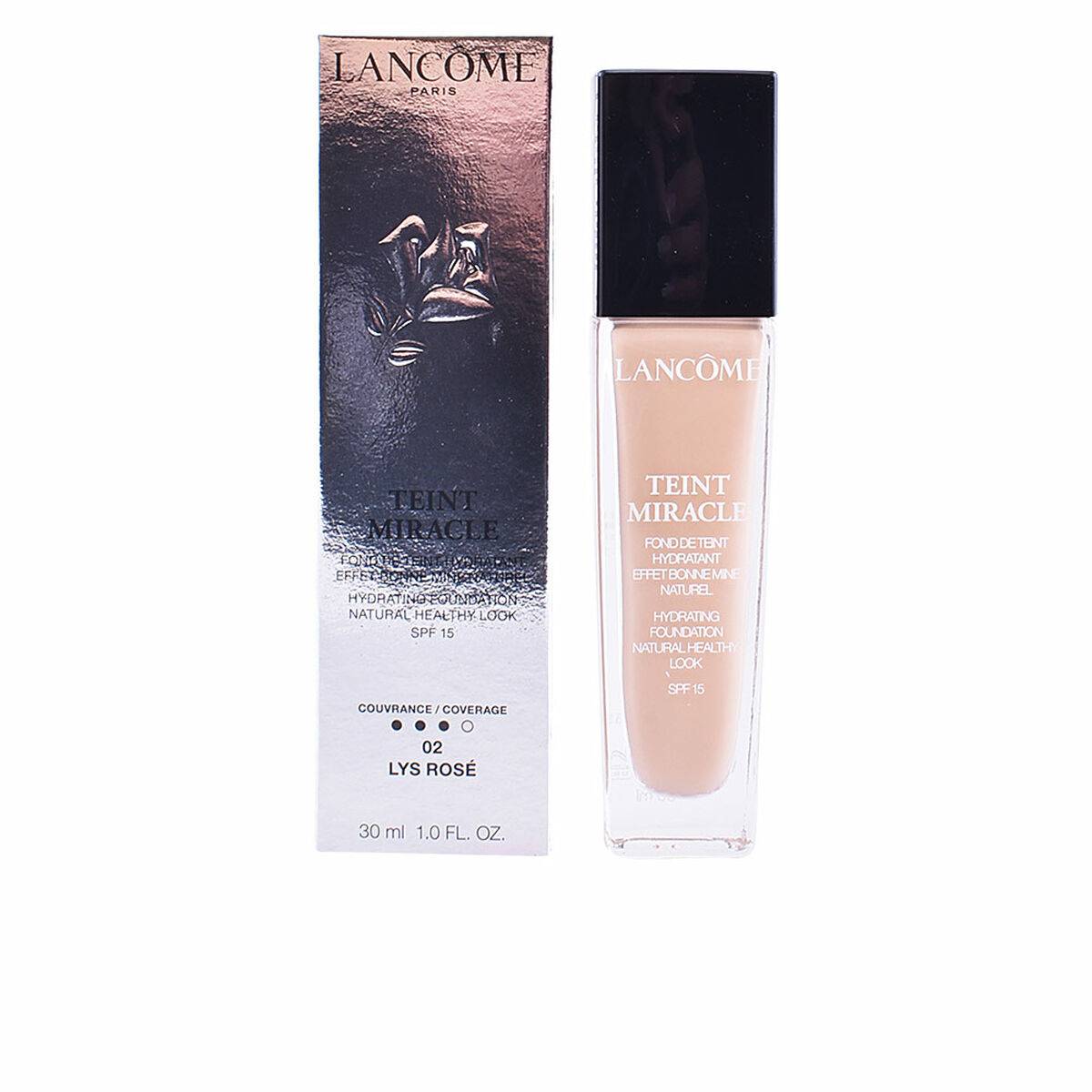 Base de Maquillaje Fluida Teint Miracle Lancôme Rosa