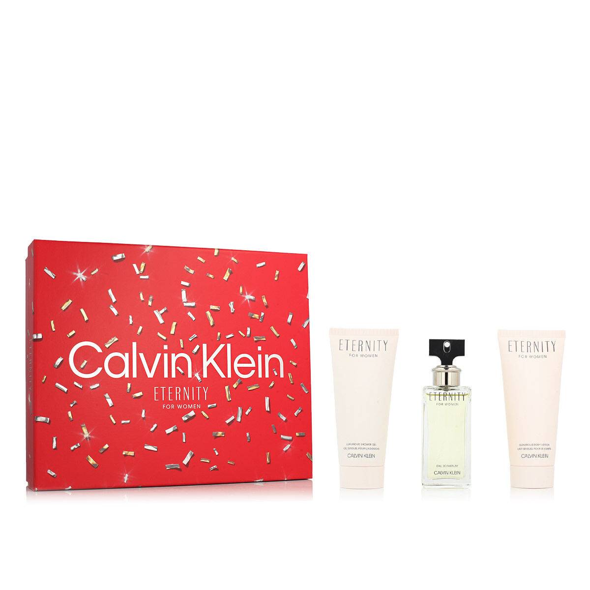 Set de Perfume Mujer Calvin Klein Eternity for Women 3 Piezas