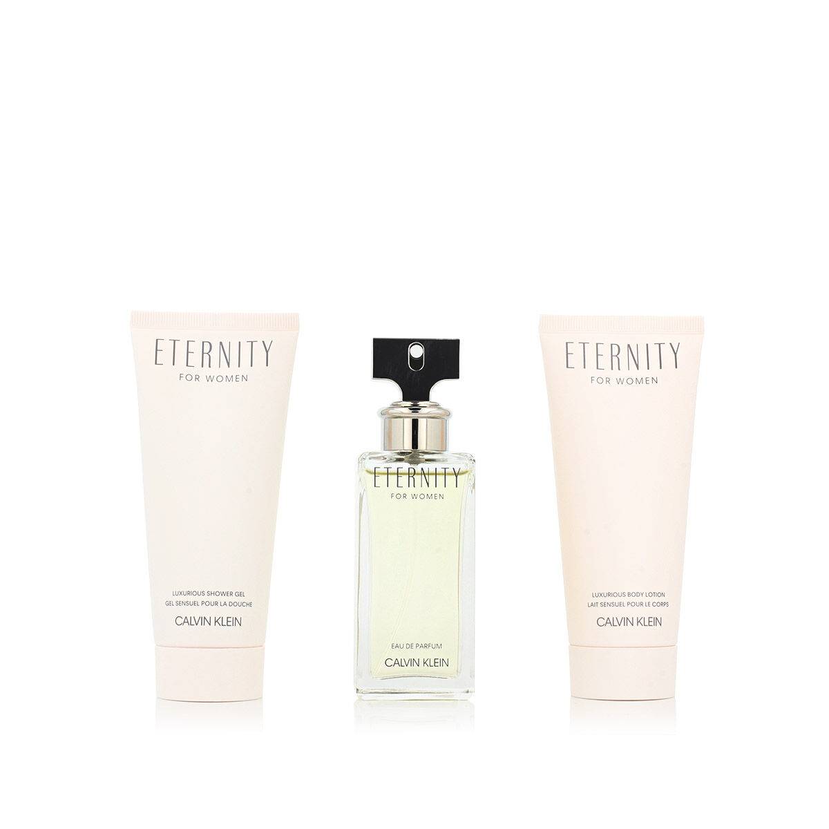 Set de Perfume Mujer Calvin Klein Eternity for Women 3 Piezas