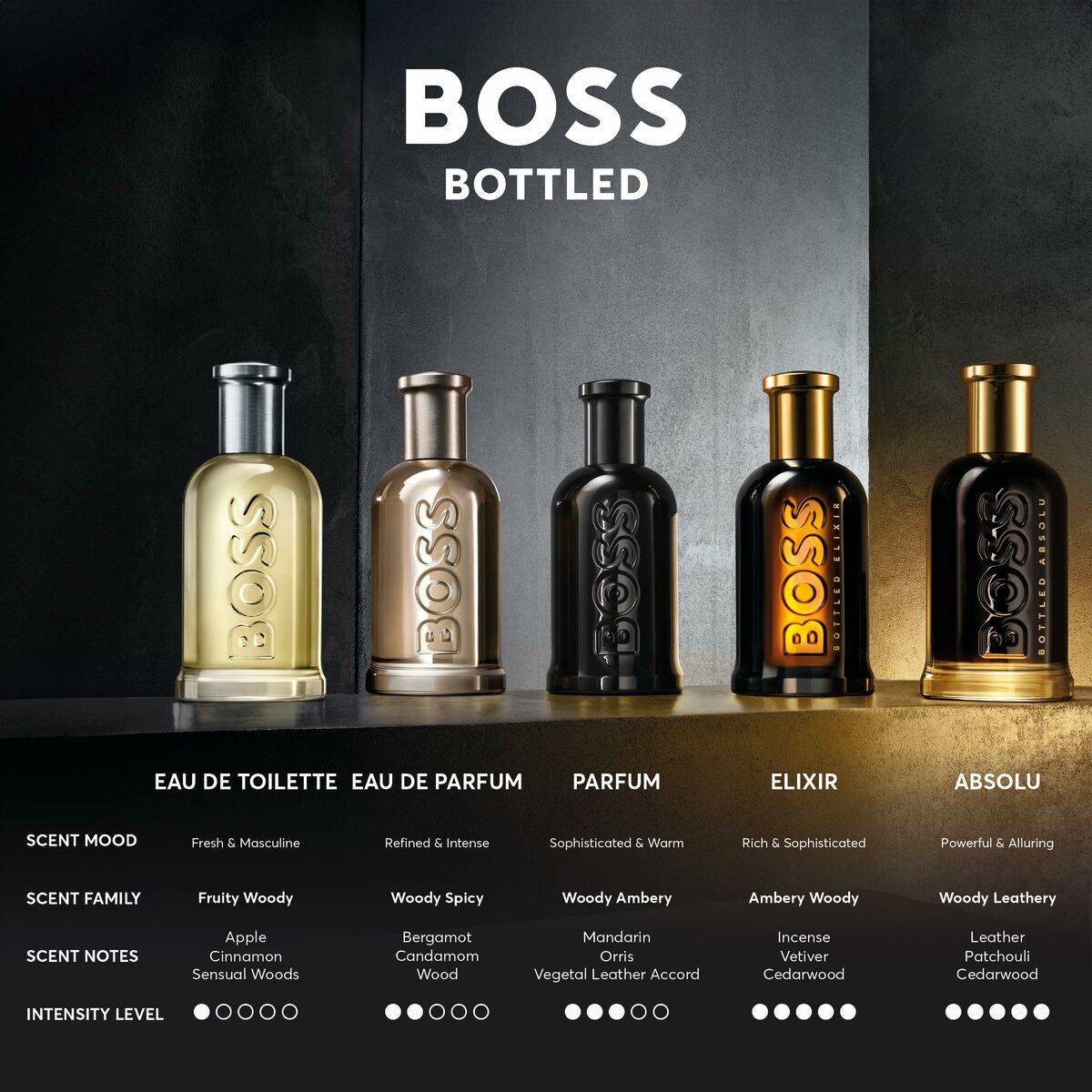 Perfume Hombre BOSS BOSS BOTTLED EDP 50 ml