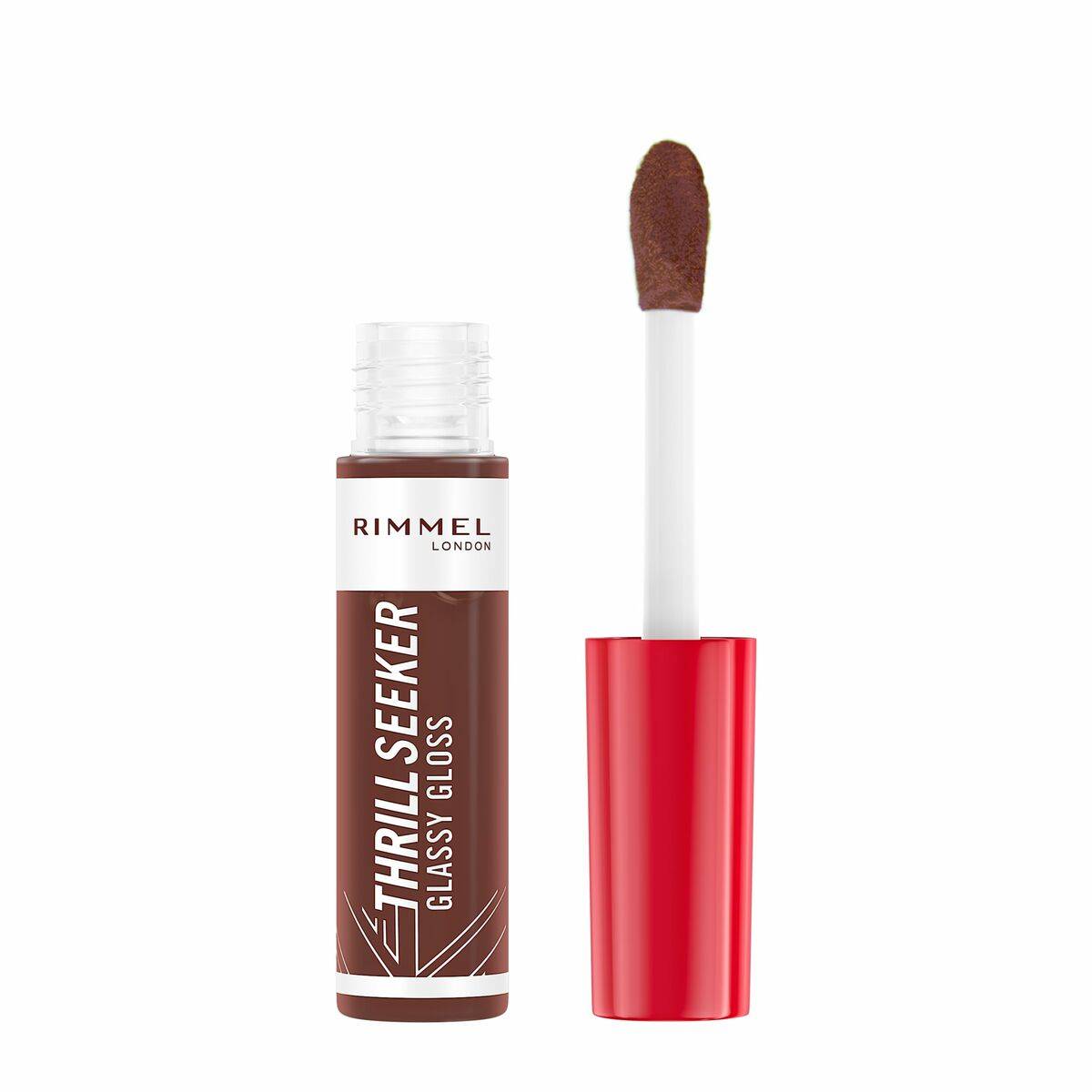 Brillo de Labios Rimmel London THRILL SEEKER Nº 800-Chocolate Glaze 10 ml
