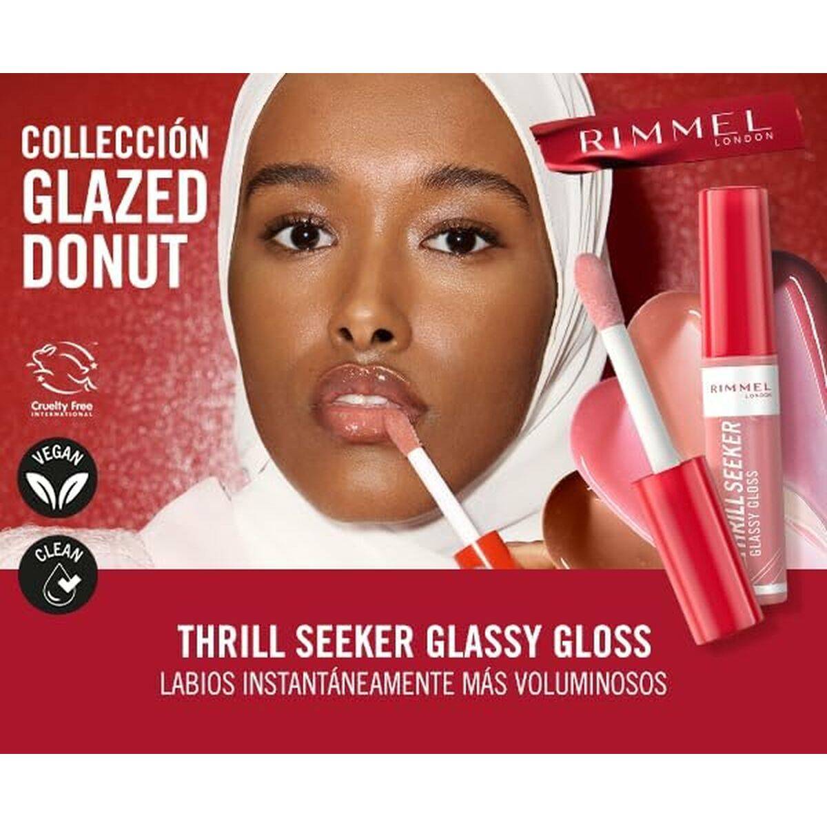 Brillo de Labios Rimmel London THRILL SEEKER Nº 800-Chocolate Glaze 10 ml