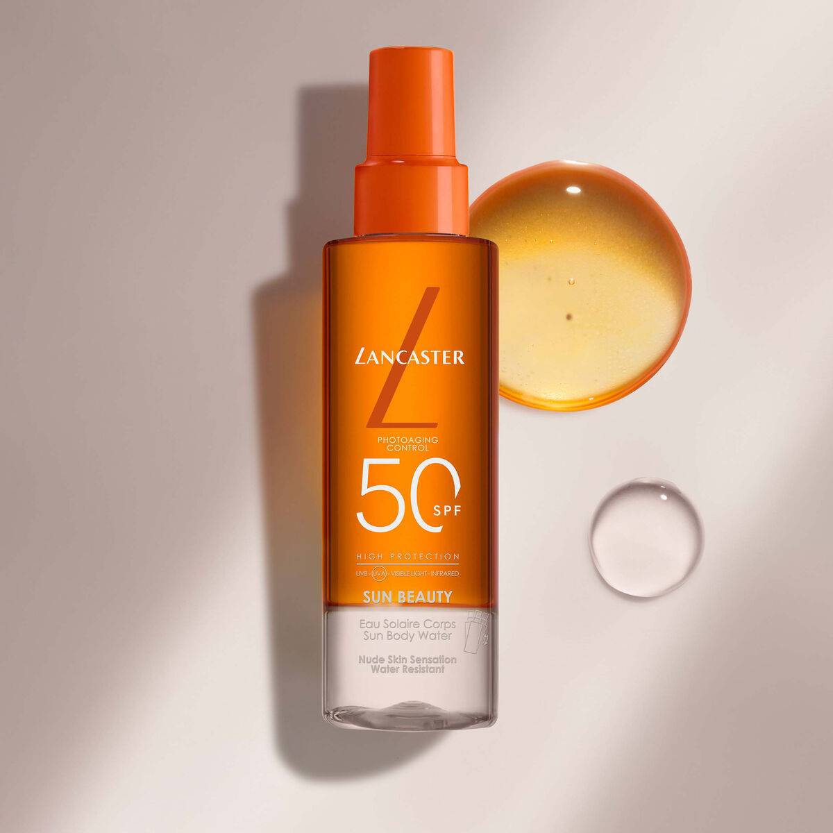 Spray Protector Solar Lancaster SUN BEAUTY Spf 50 150 ml