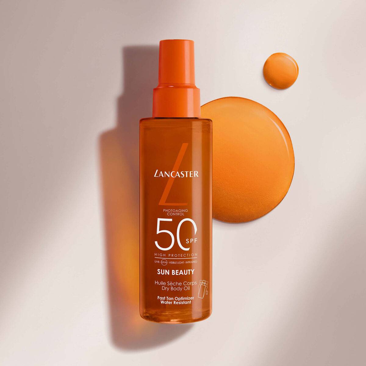 Aceite Solar Lancaster SUN BEAUTY Spf 50 150 ml