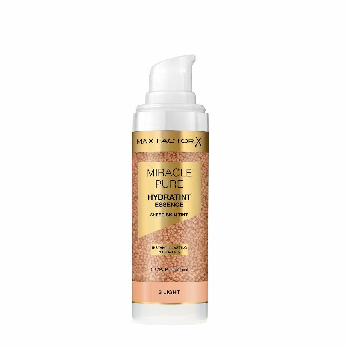 Base de Maquillaje Fluida Max Factor MIRACLE PURE Nº 3-Light 30 ml