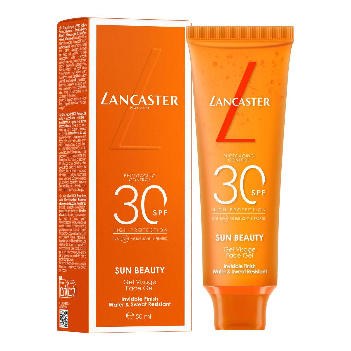 Gel Protector Solar Lancaster SUN SPORT Spf 30 50 ml