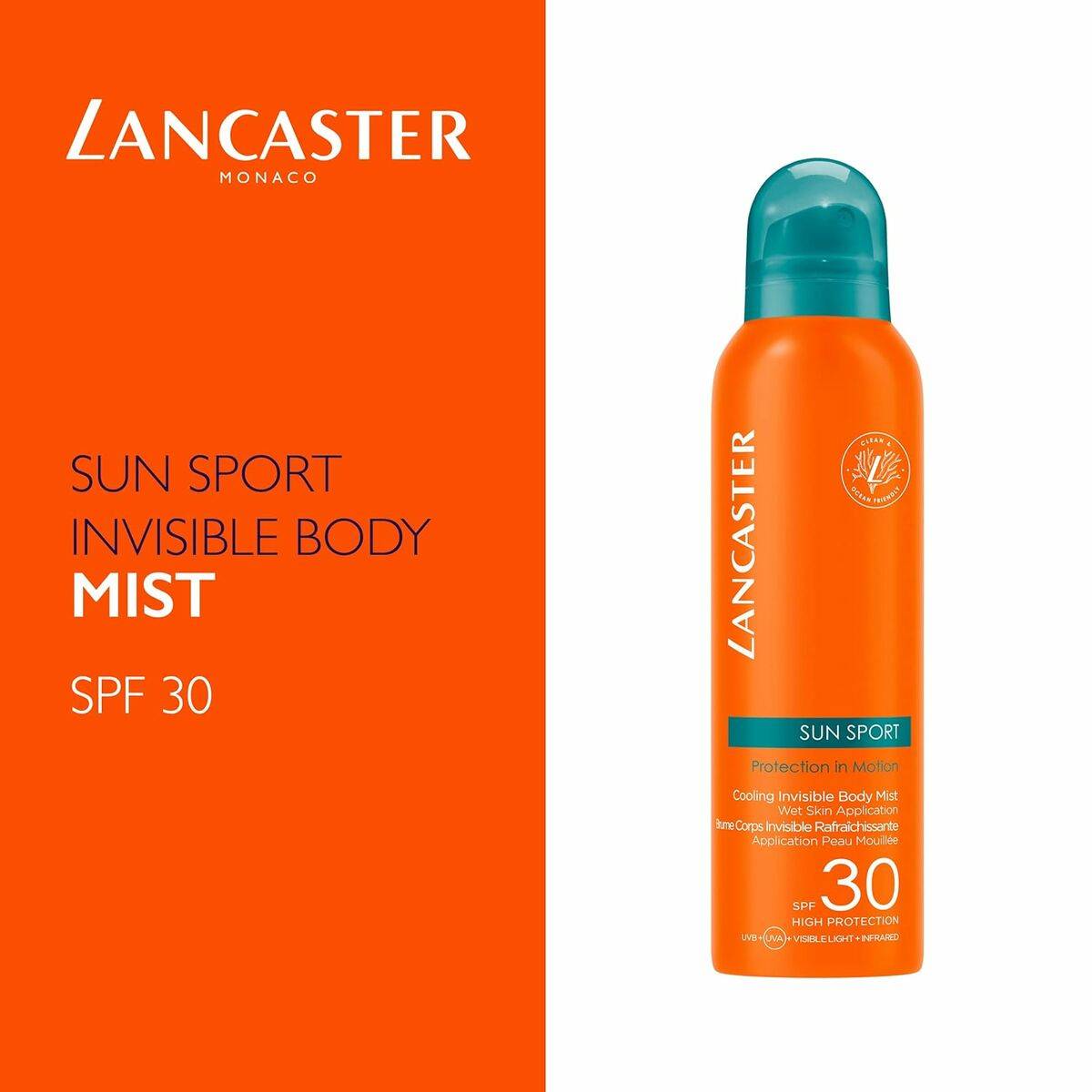 Bruma Solar Protectora Lancaster SUN SPORT Spf 30 200 ml