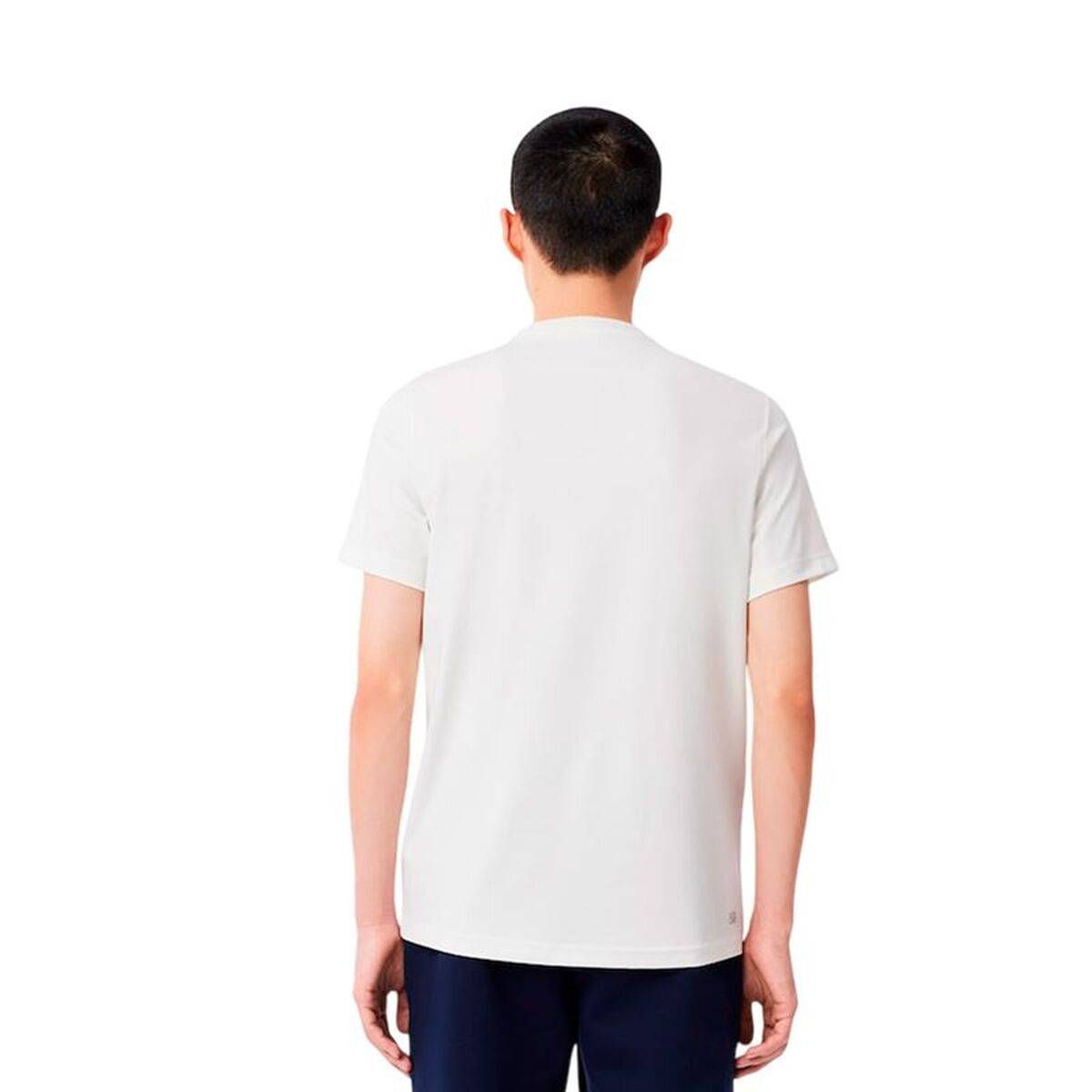 Camiseta de Manga Corta Hombre Lacoste Core Performance Blanco