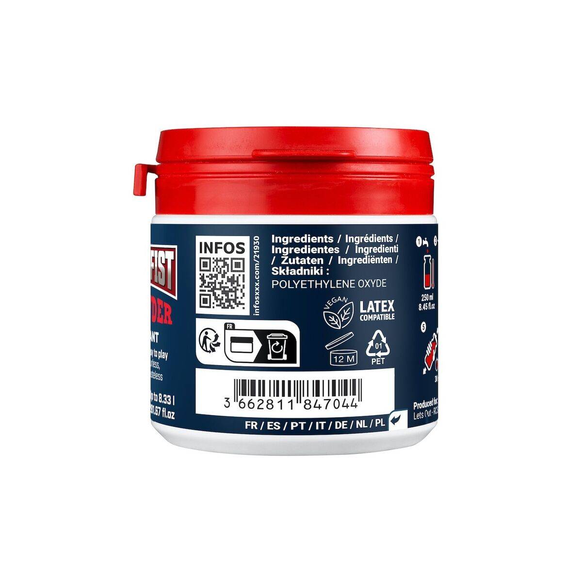 Lubricante Fuck & Fist 100 g Sin aroma