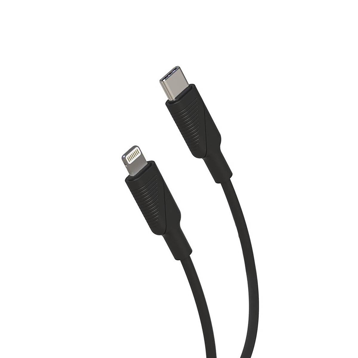 Cargador de Coche Muvit for Change 1 m Negro