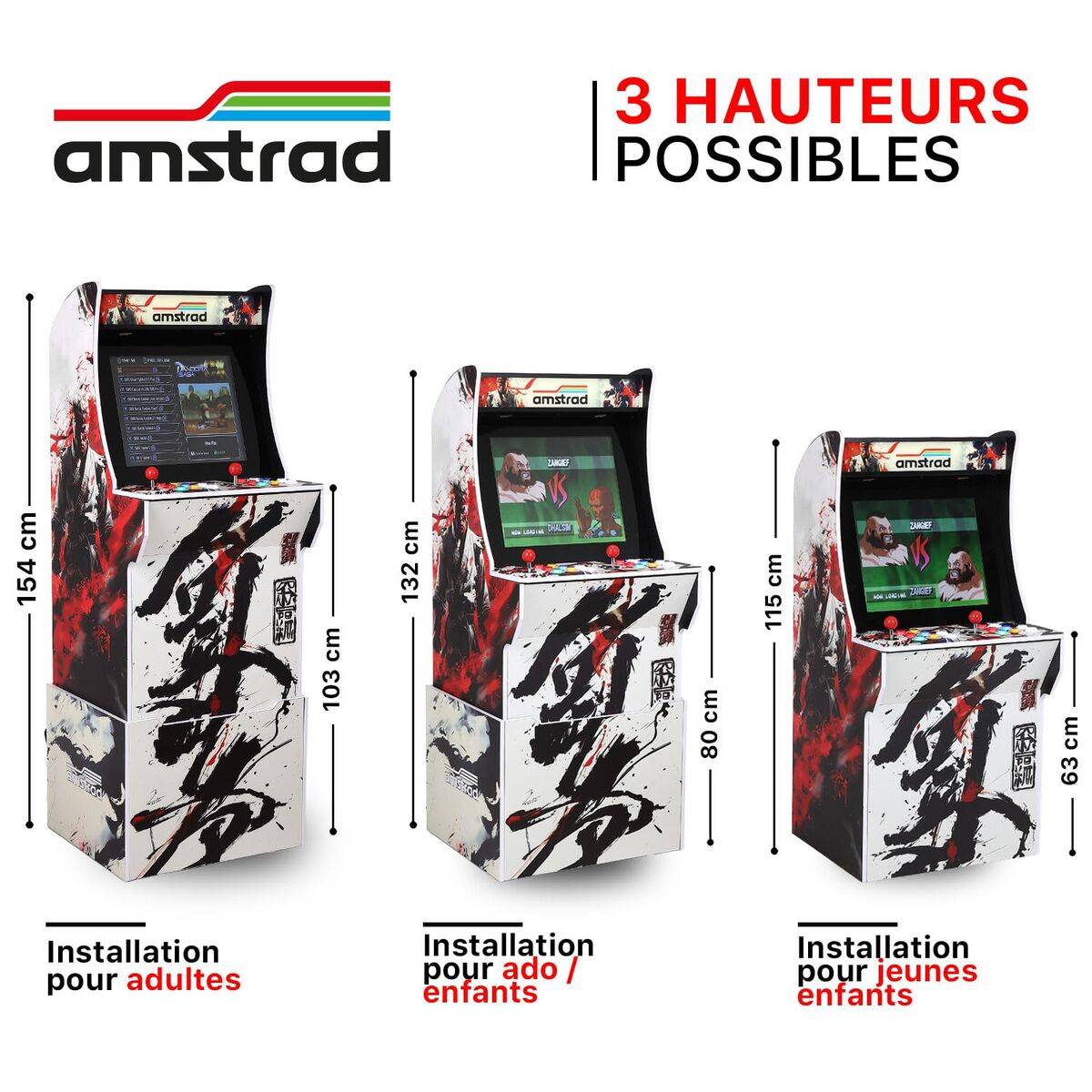 Máquina Arcade AMSTRAD AMS-RETROGAME-FIGHTERS