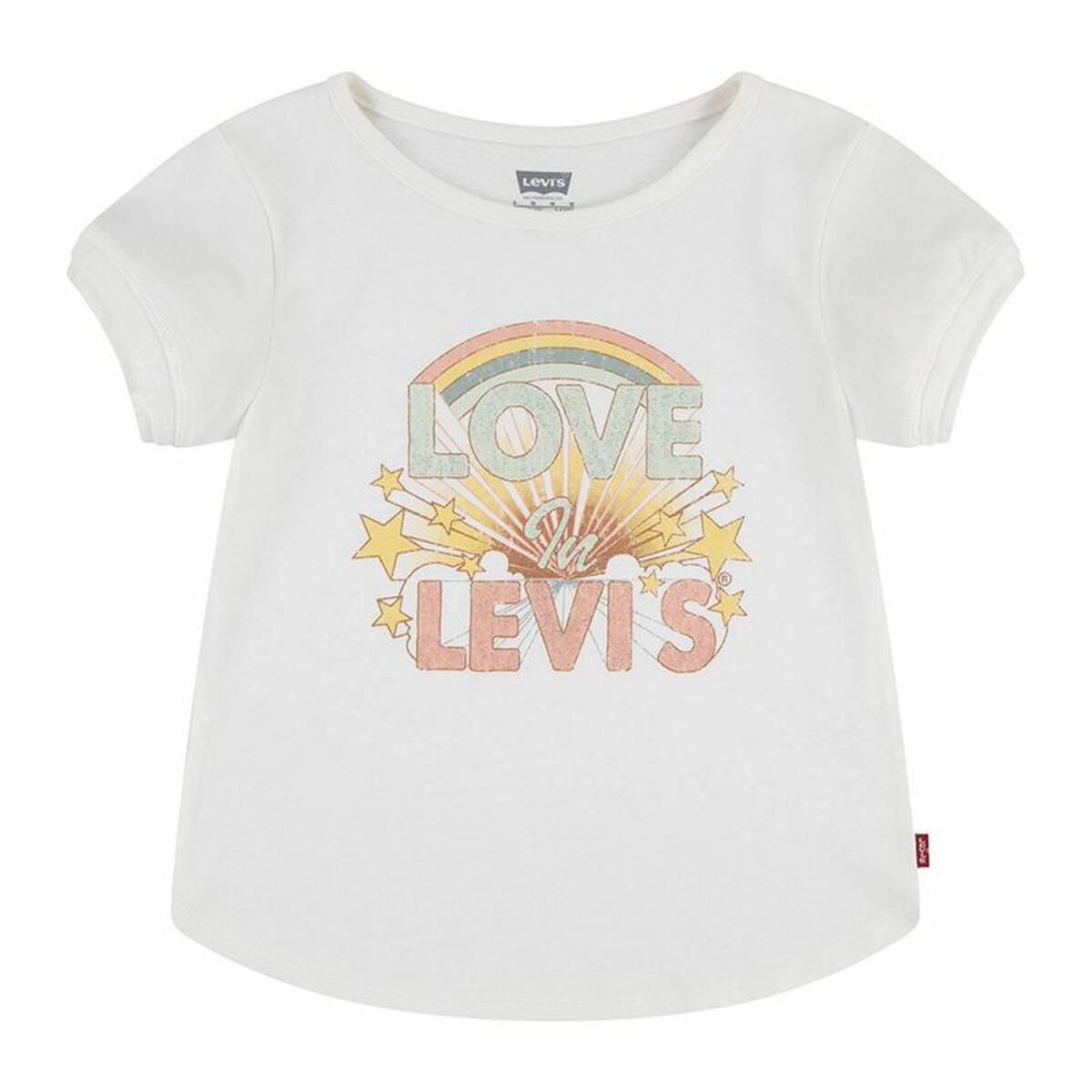 Camiseta de Manga Corta Infantil Levi's Double Cuff
