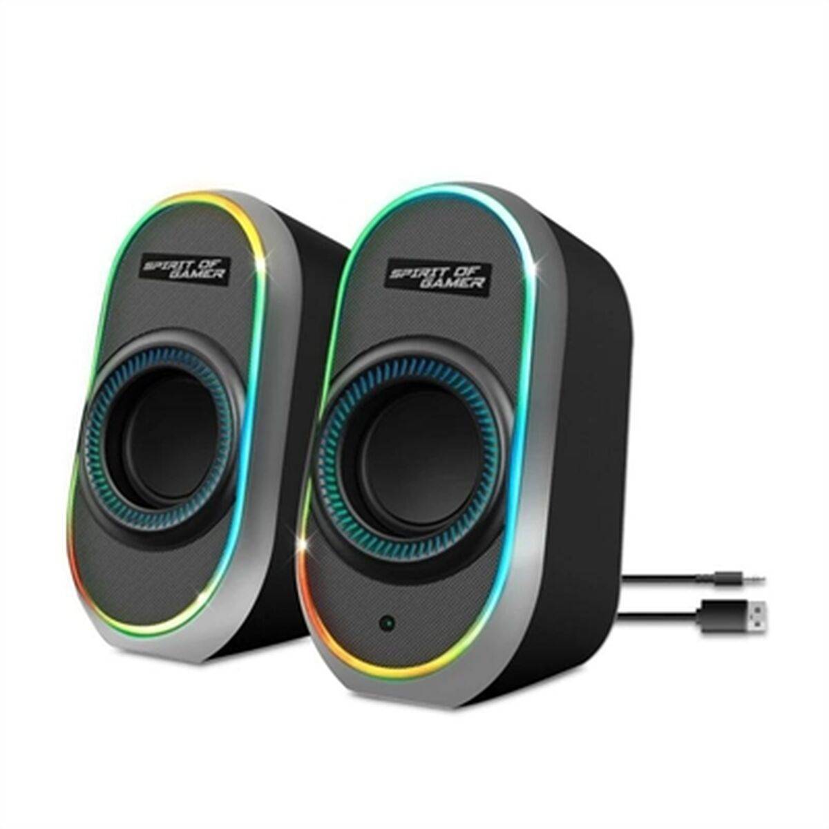 Altavoces PC Spirit of Gamer SP-5500BK Negro 3 W 6 W