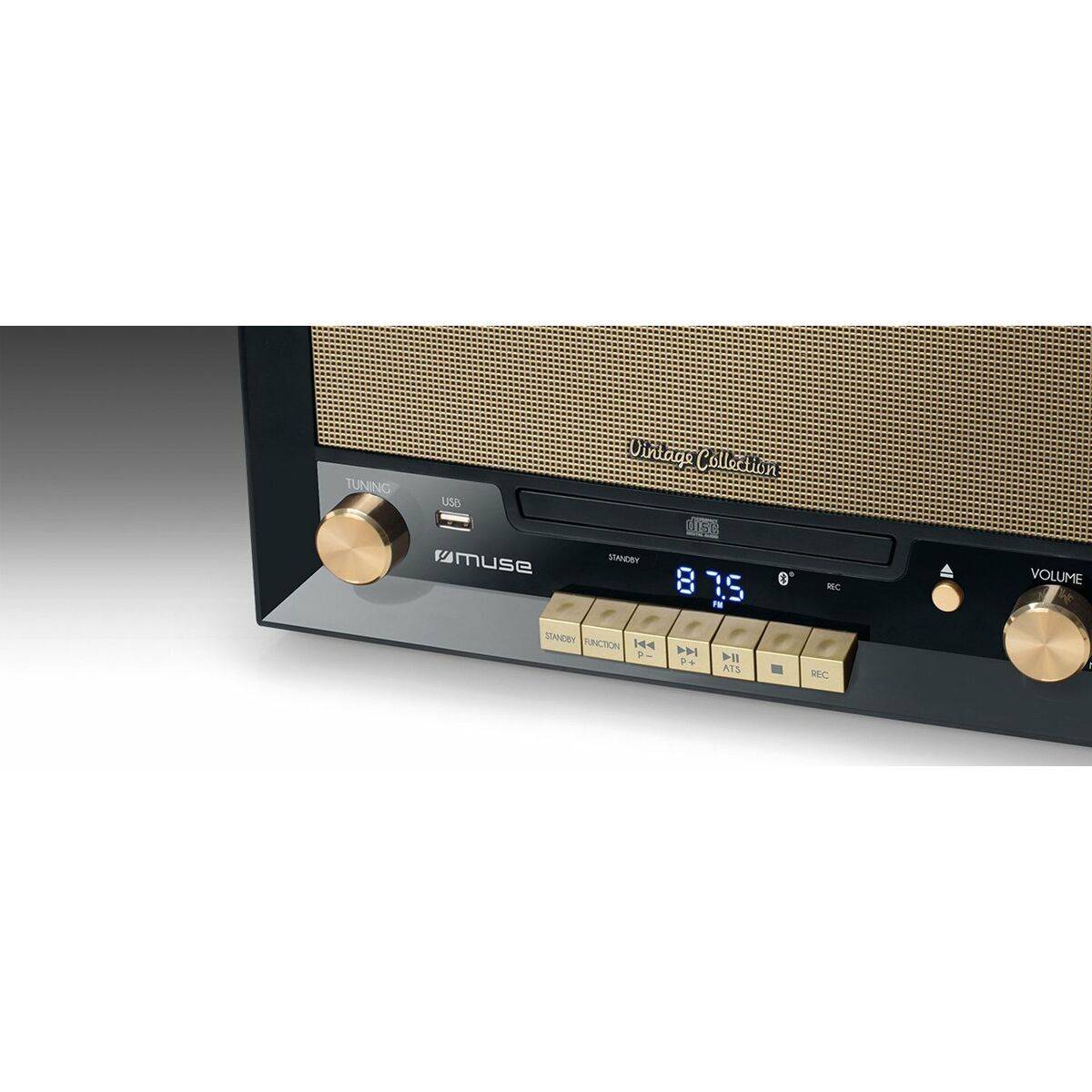 Microcadena de Música Muse MT110 Negro
