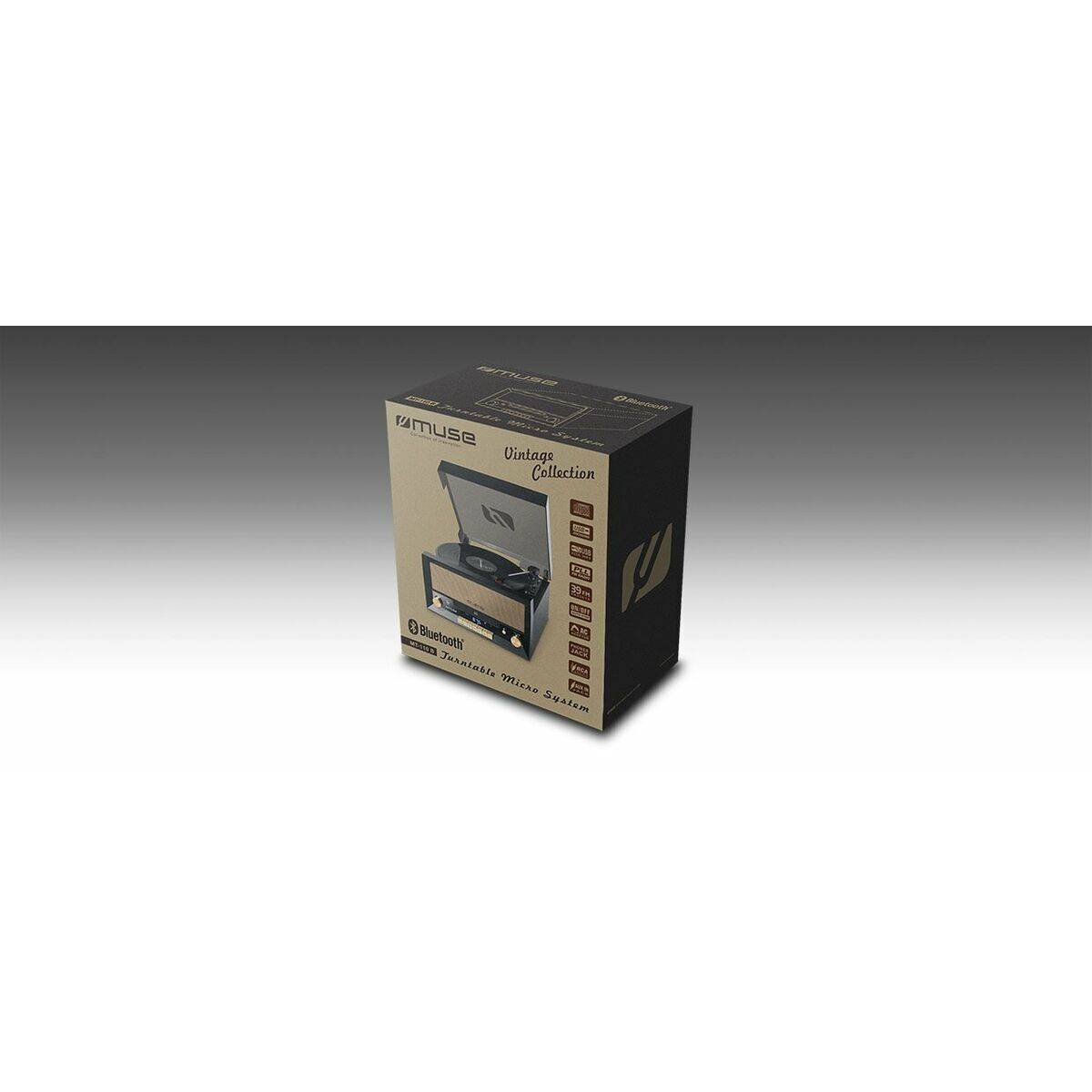 Microcadena de Música Muse MT110 Negro