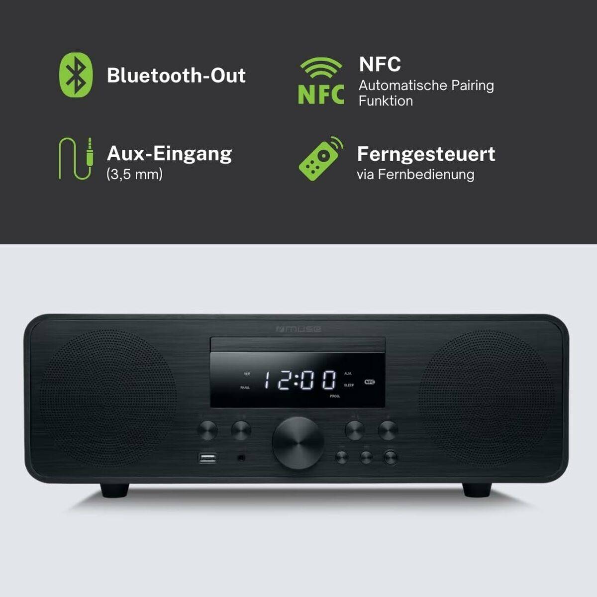Radio CD Muse M880FBC 80W