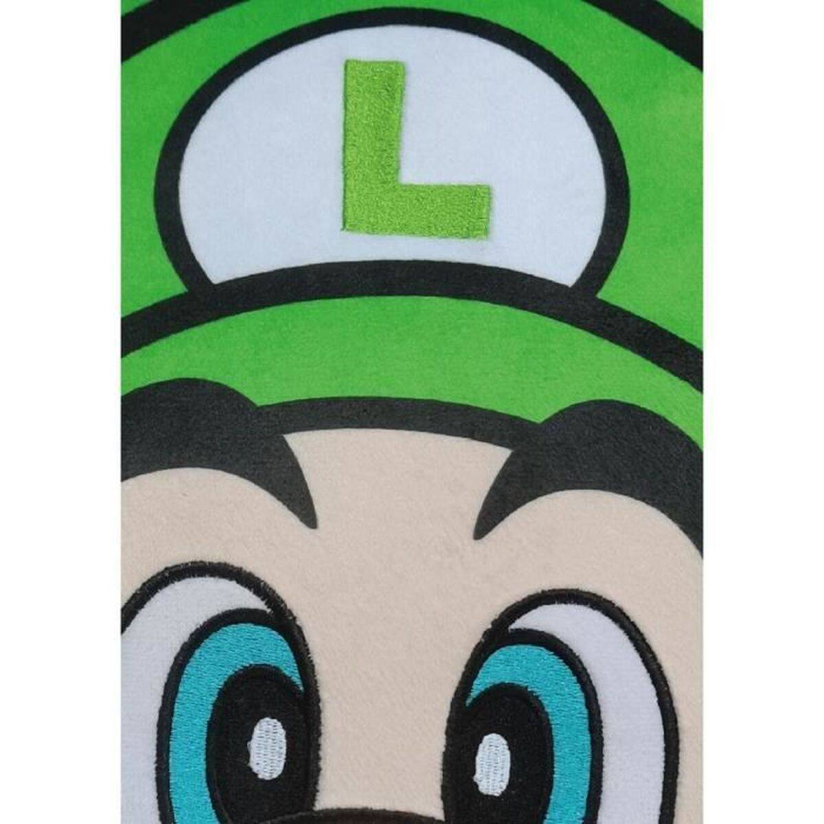 Cojín Mario Bros Verde Poliéster Infantil