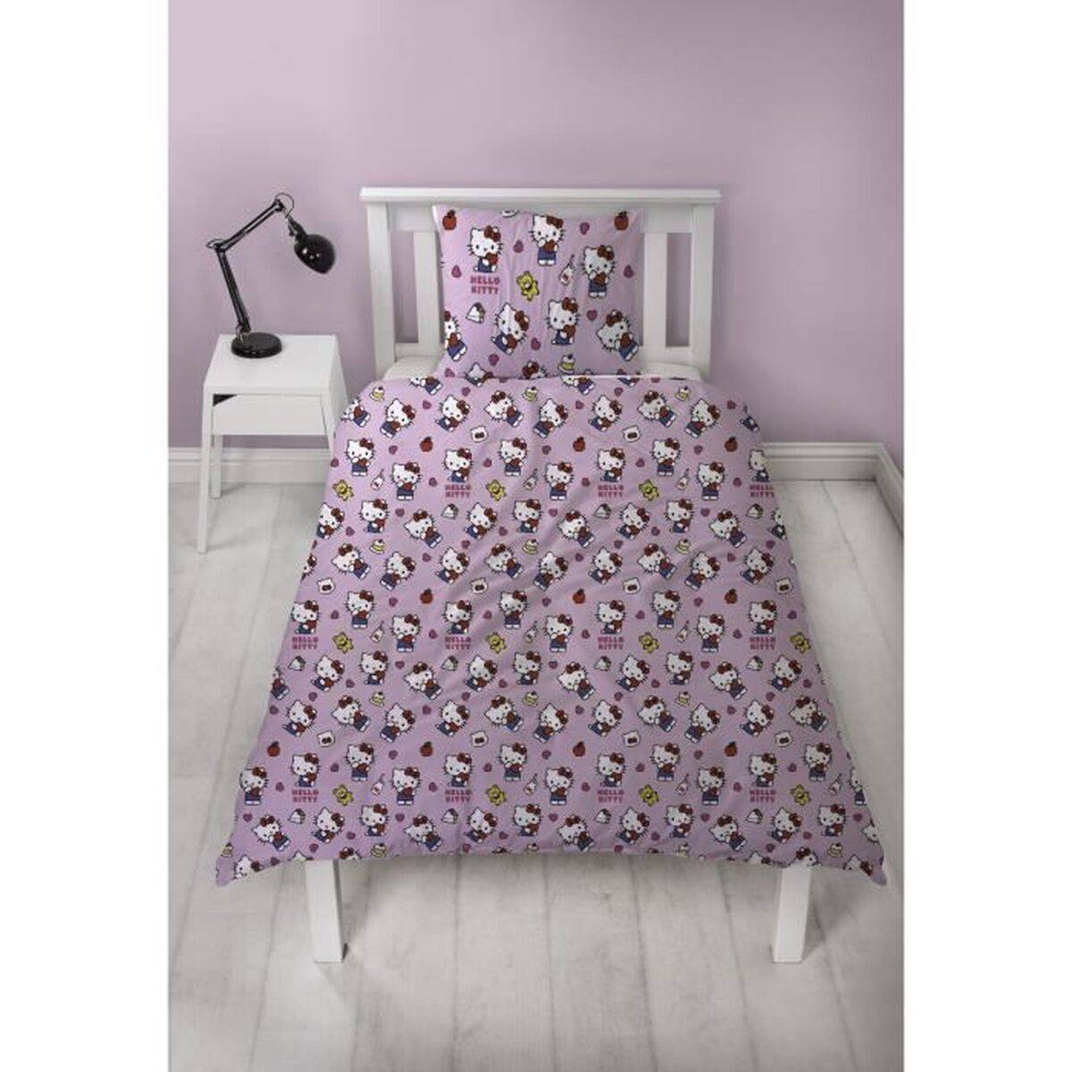 Juego de funda nórdica Hello Kitty 25 x 5 x 30 cm Rosa Cama de 140 2 Piezas