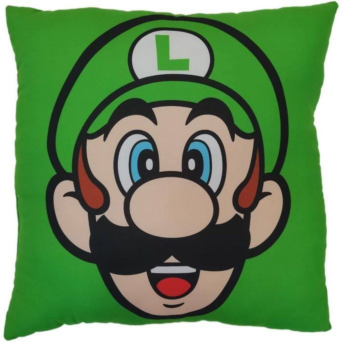 Cojín Mario Bros 39 x 3 x 41 cm Multicolor Poliéster Impreso Infantil