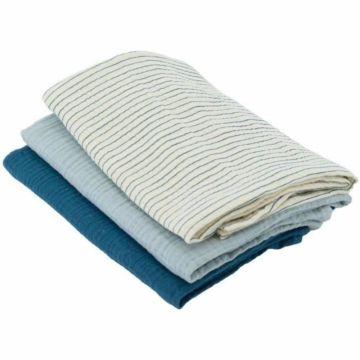 Muselina Domiva Azul Resistente 3 Piezas (3 Unidades)
