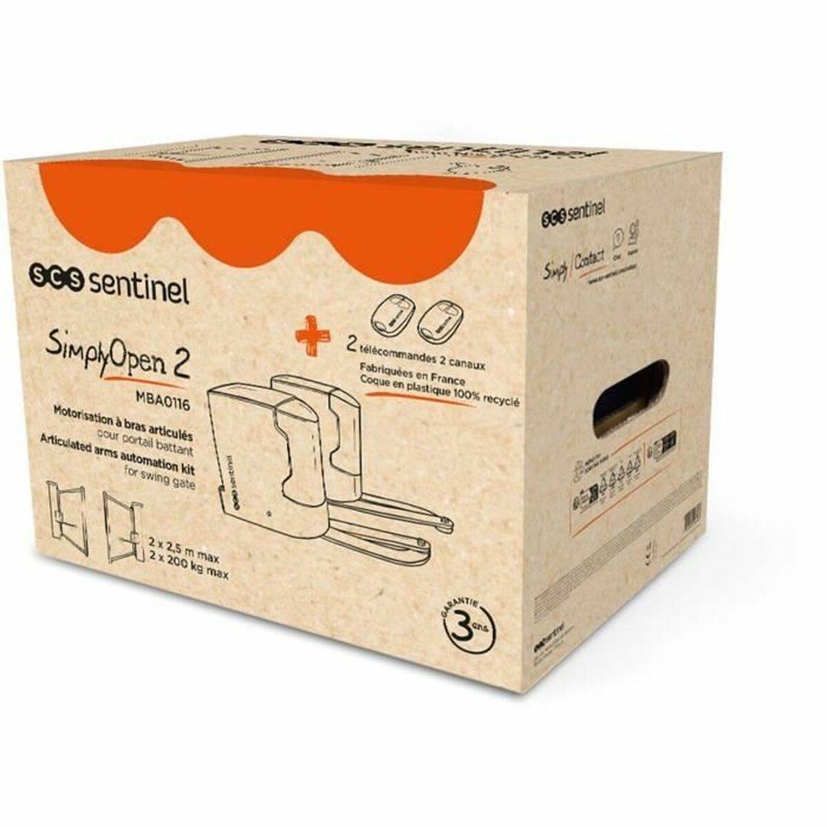 Motor para puerta corredera SCS SENTINEL SimplyOpen 2 24v