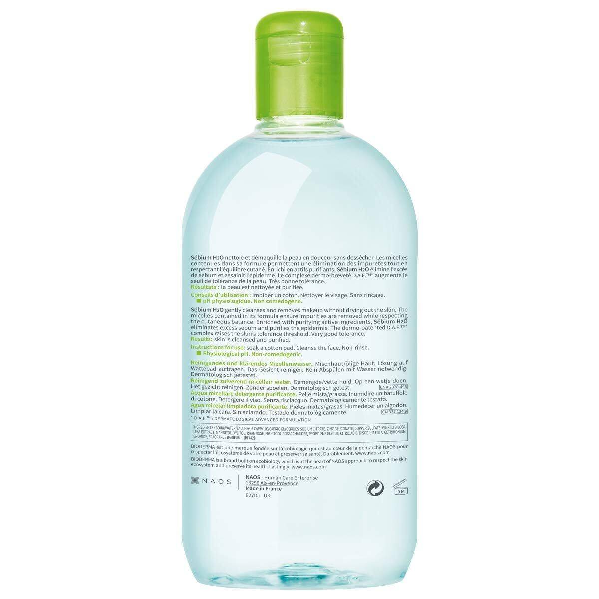 Desmaquillante Facial Bioderma