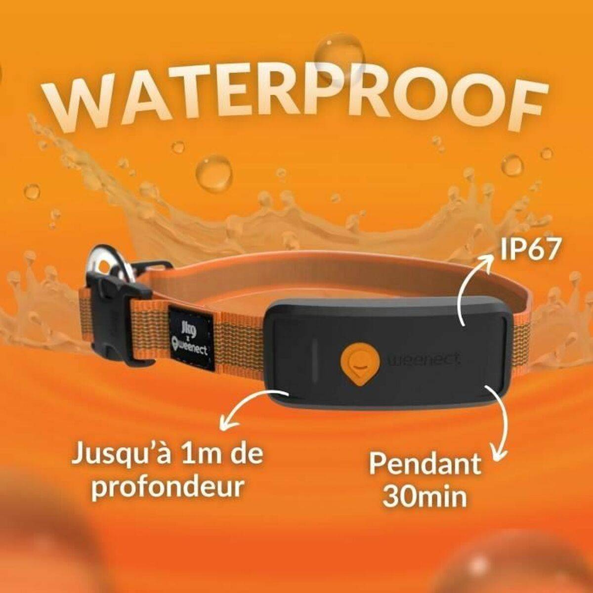 Localizador Antipérdida Weenect Orange