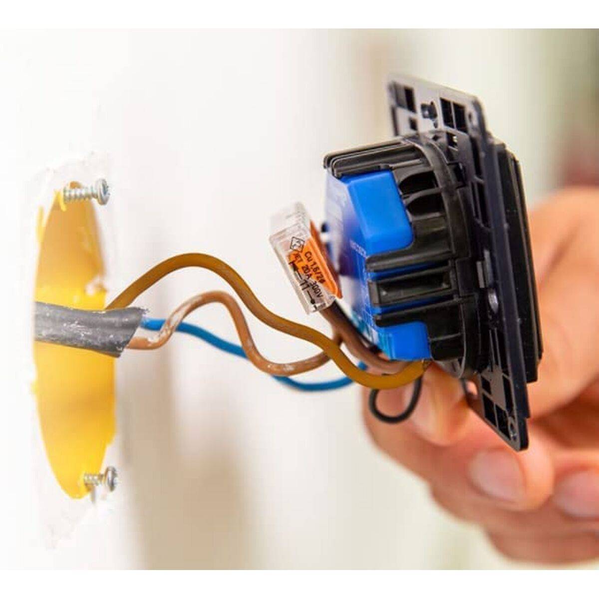 Shelly Interruptor Pared Switch 4 Negro