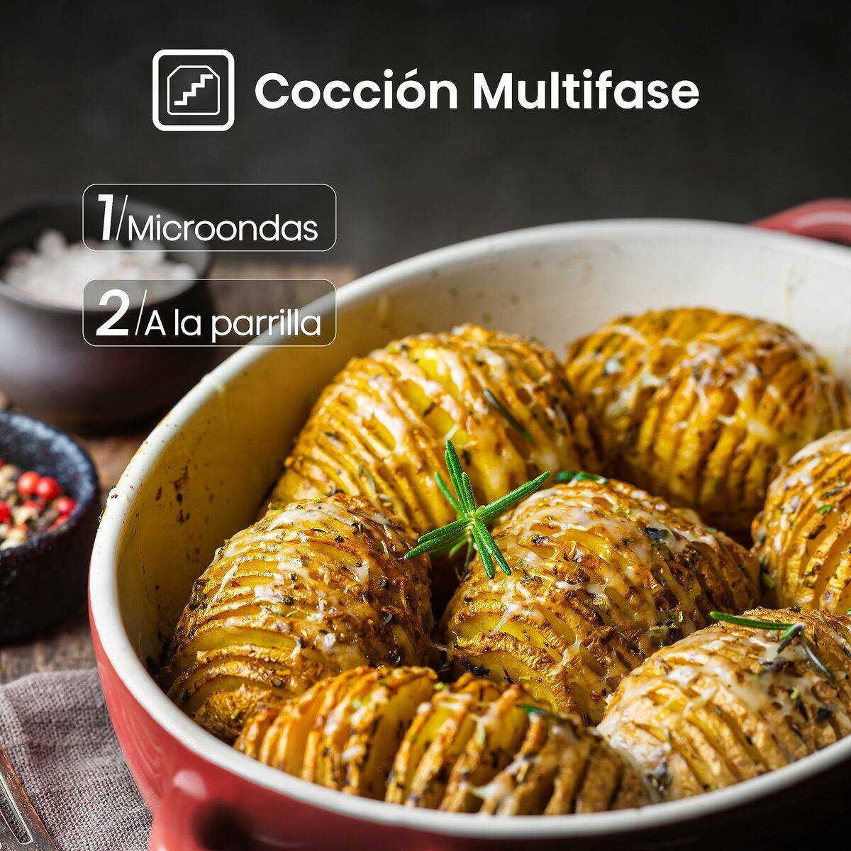 Microondas con Grill Hisense Negro 900 W 25 L