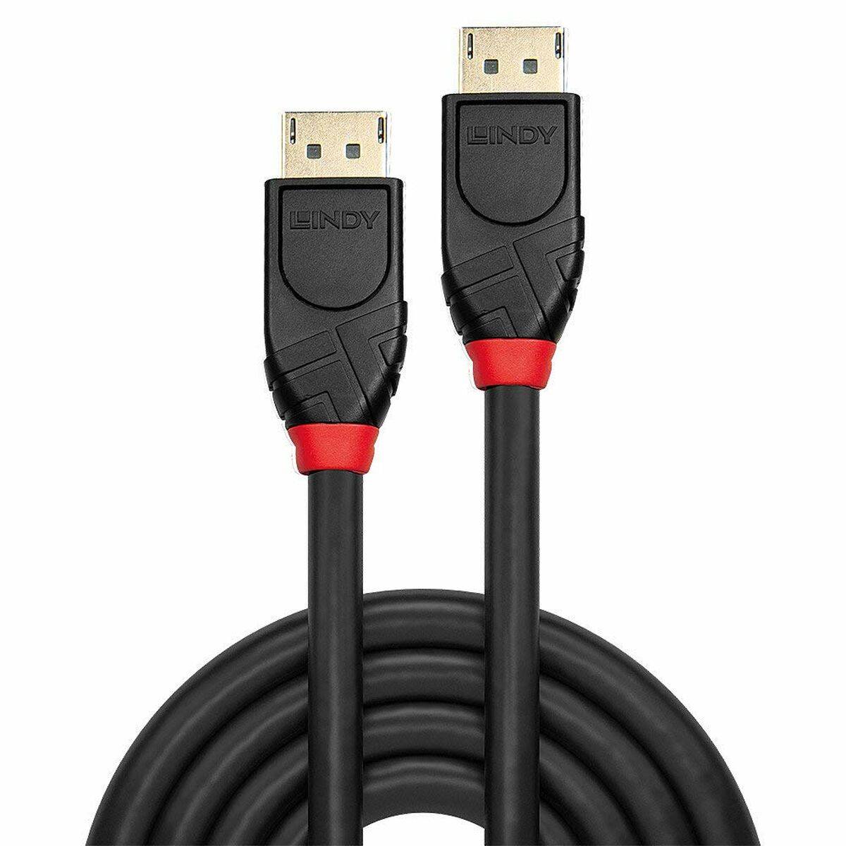Cable DisplayPort LINDY 15 m Negro